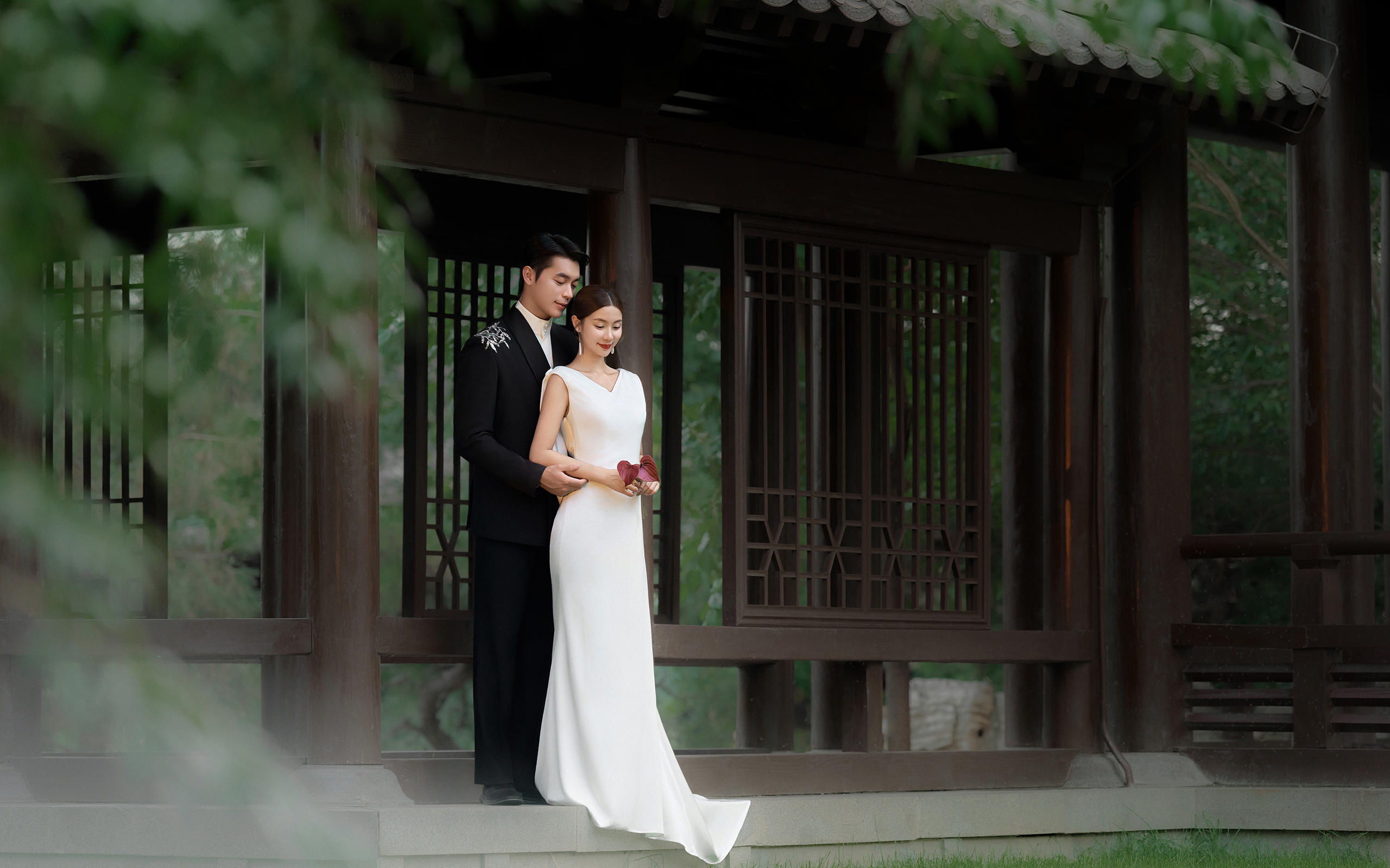 花涧羽 ATT婚纱摄影/纪实园林系列