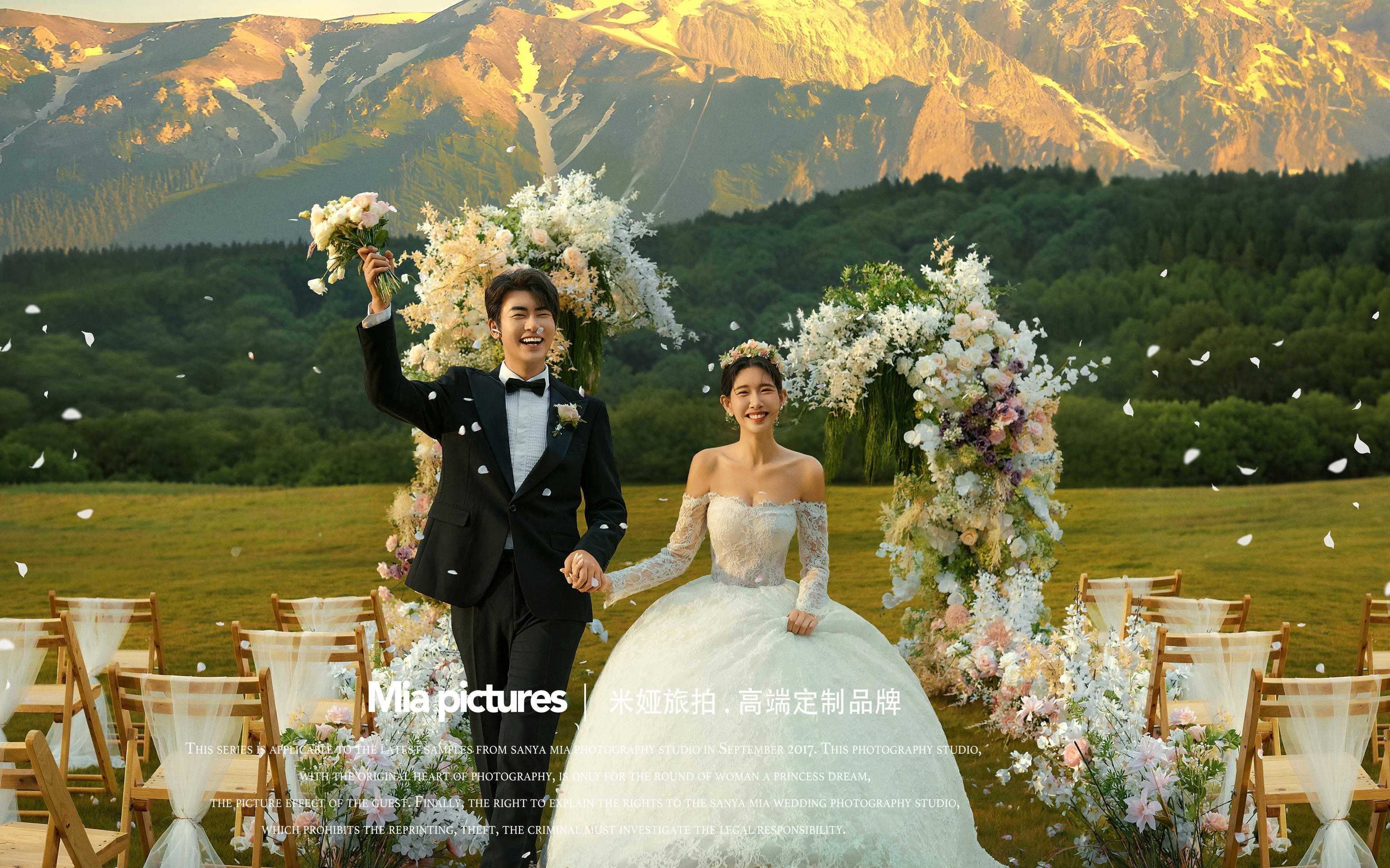 来一场仪式感满满的目的地婚礼婚纱照🌟