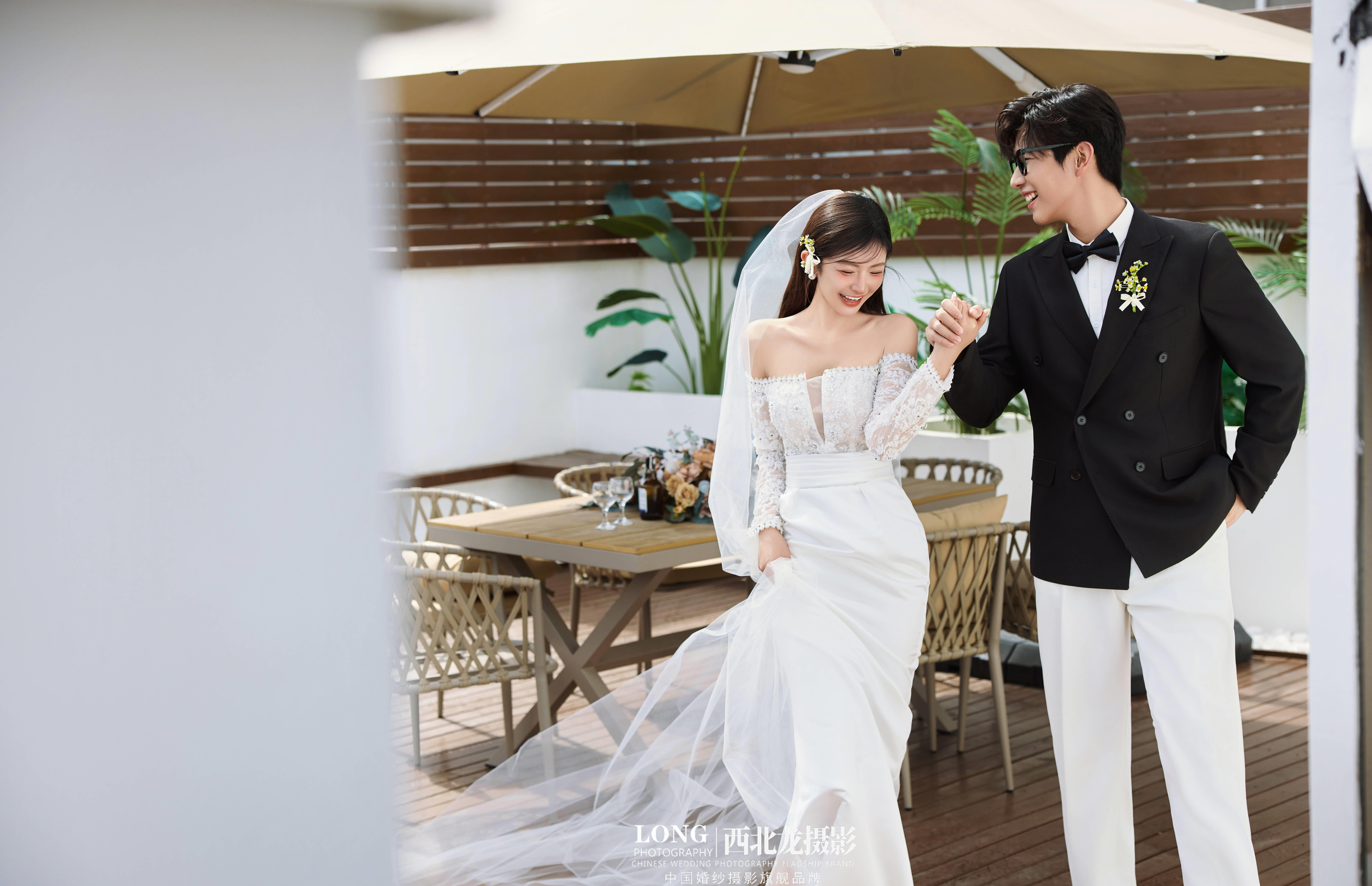 长在审美上的💗超甜韩式光影婚纱照