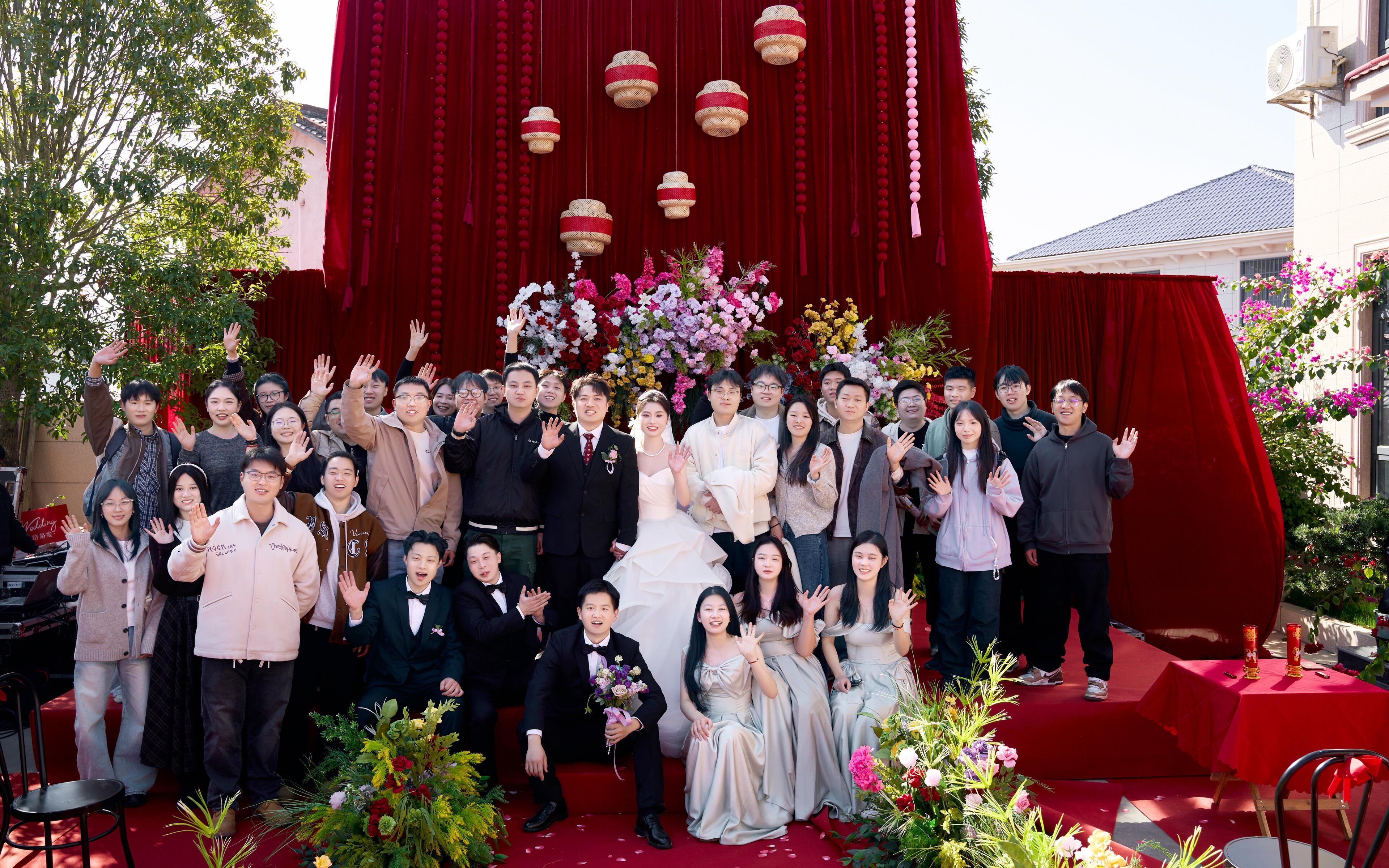 【金鉑爵】小預(yù)算婚禮農(nóng)村大紅色戶外婚禮