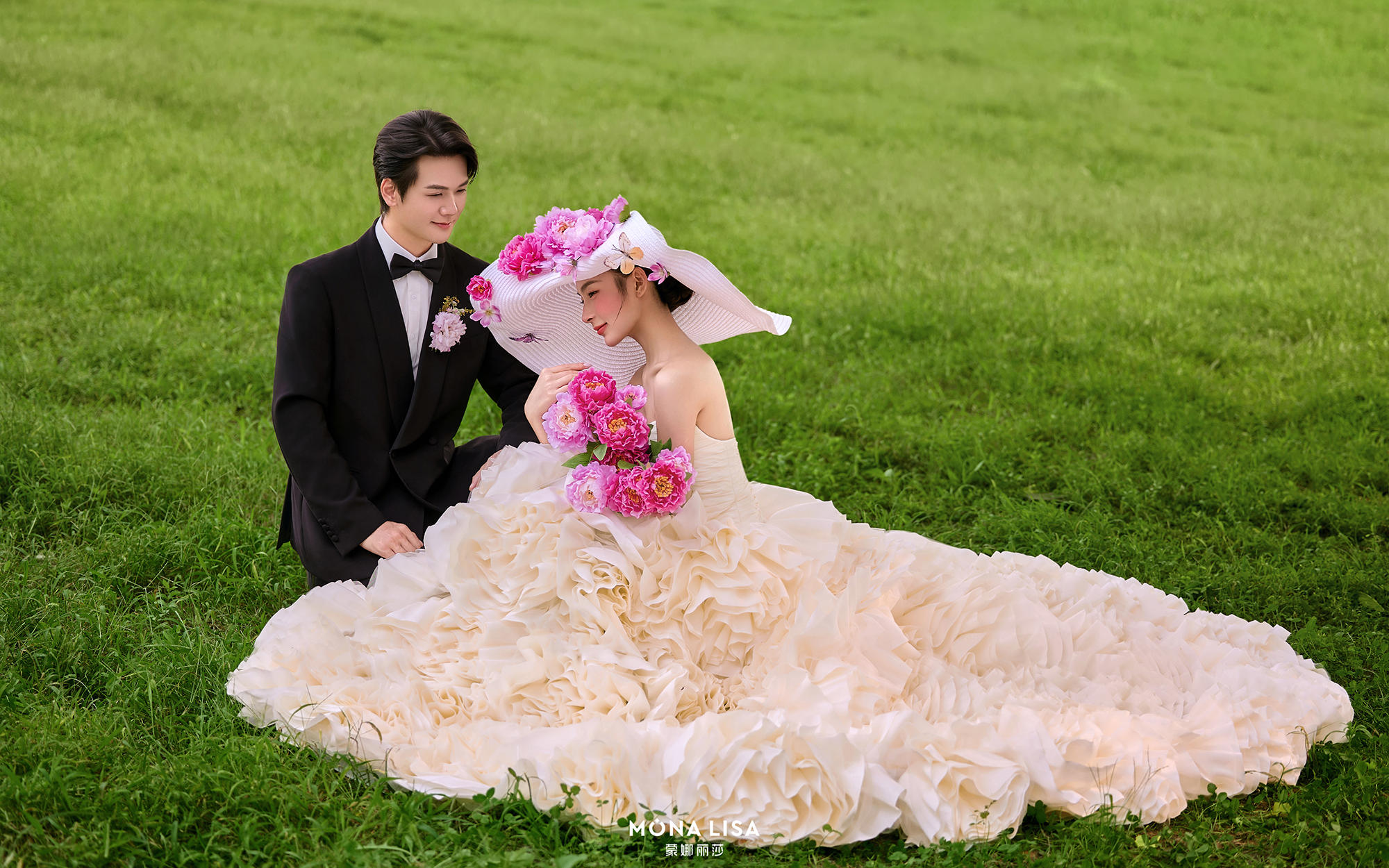 在逃公主的森系婚紗照成片直接美瘋！