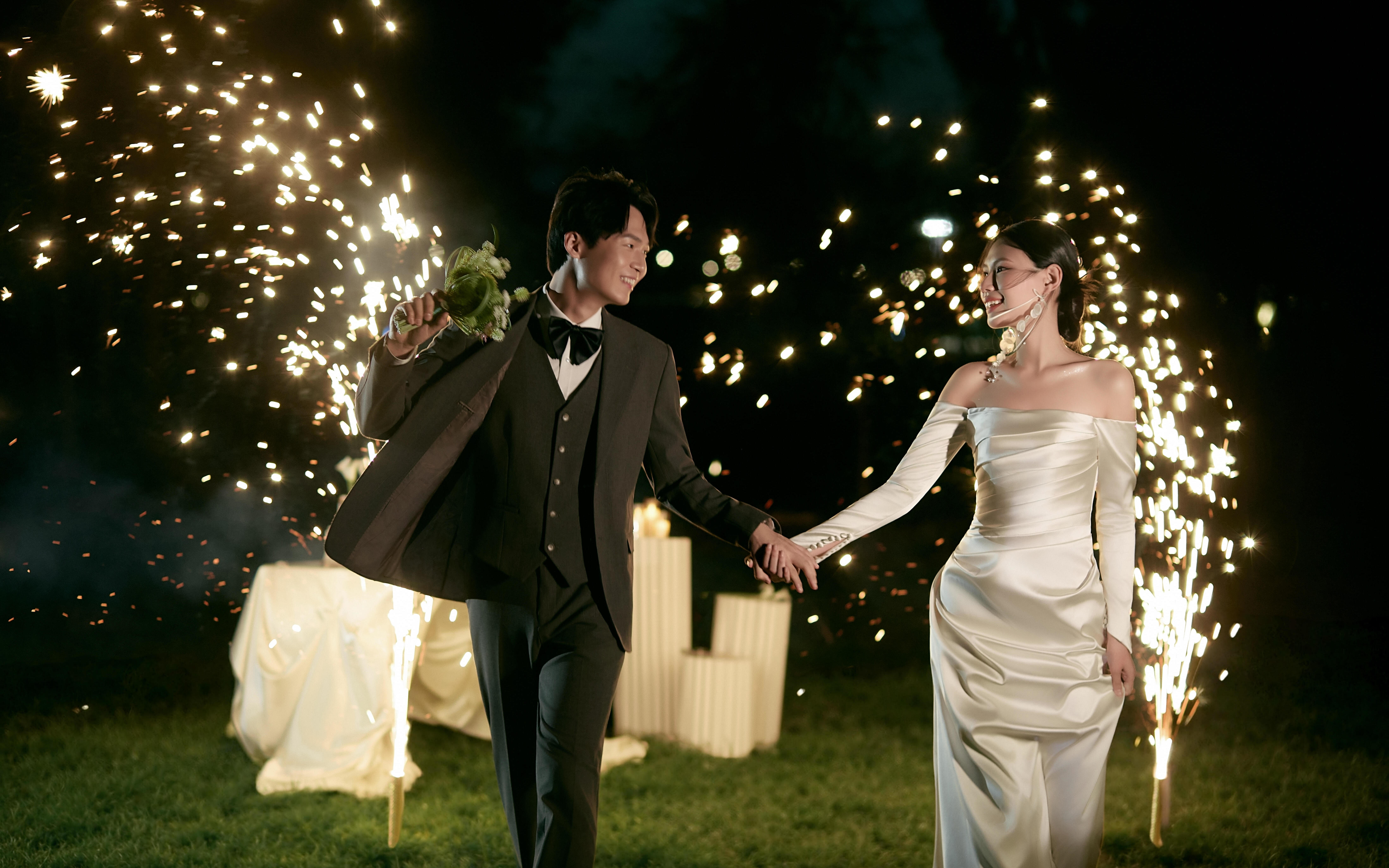 【夜景婚紗照太絕了】