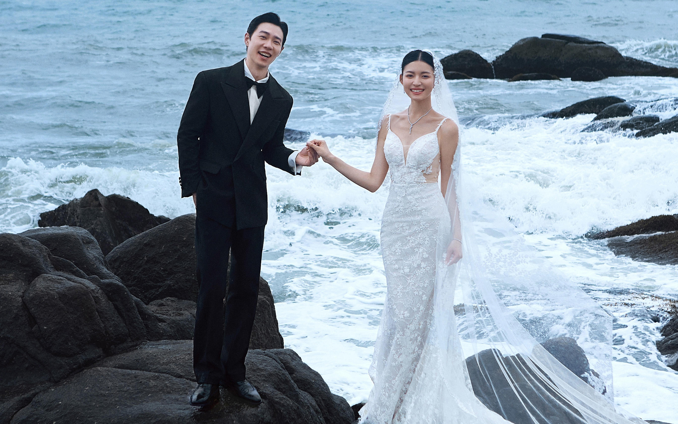 三亚旅拍真的夯爆了‼️海景婚纱照就这个权威