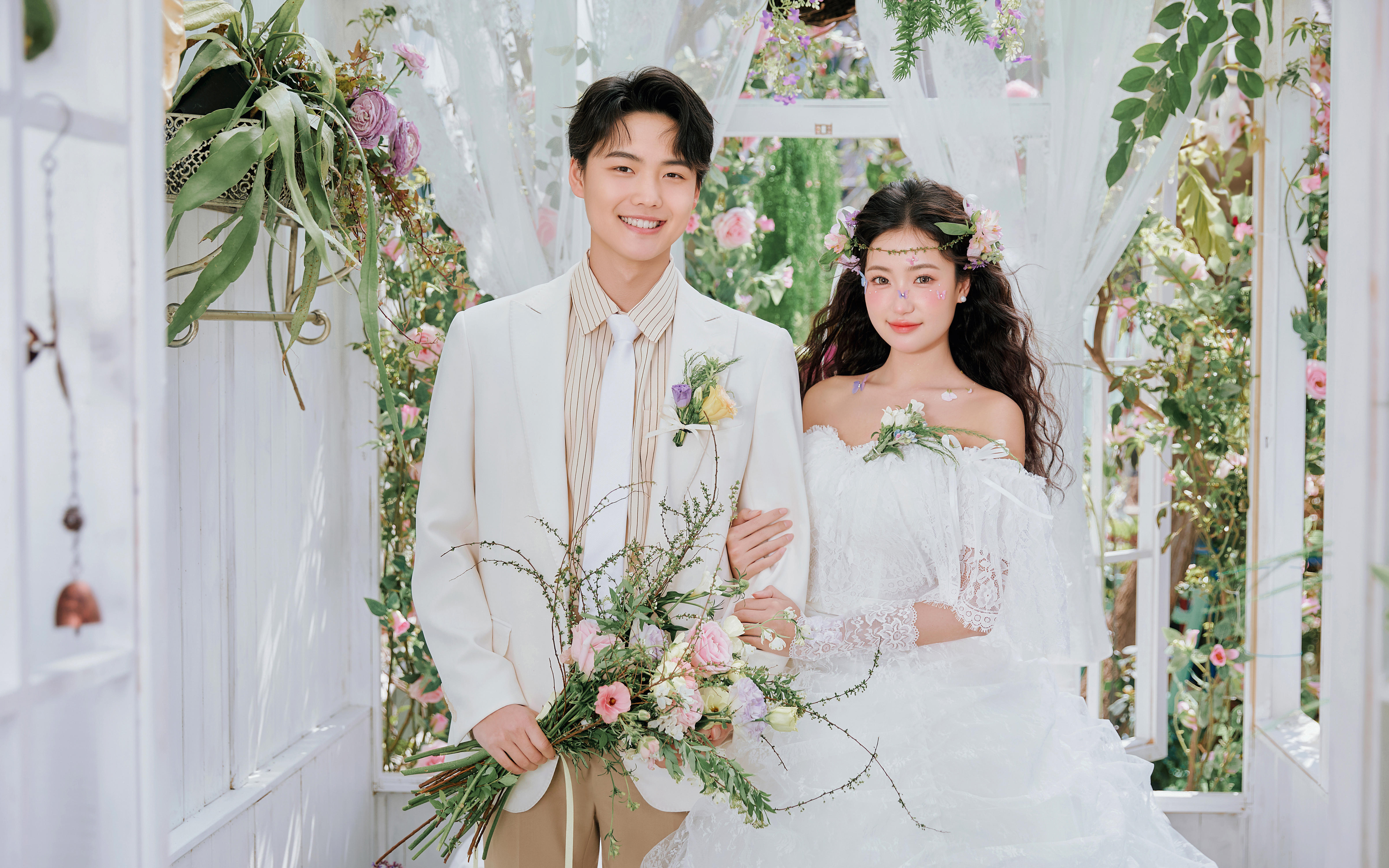 夢(mèng)中情照 終于明白花房婚紗照的含金量