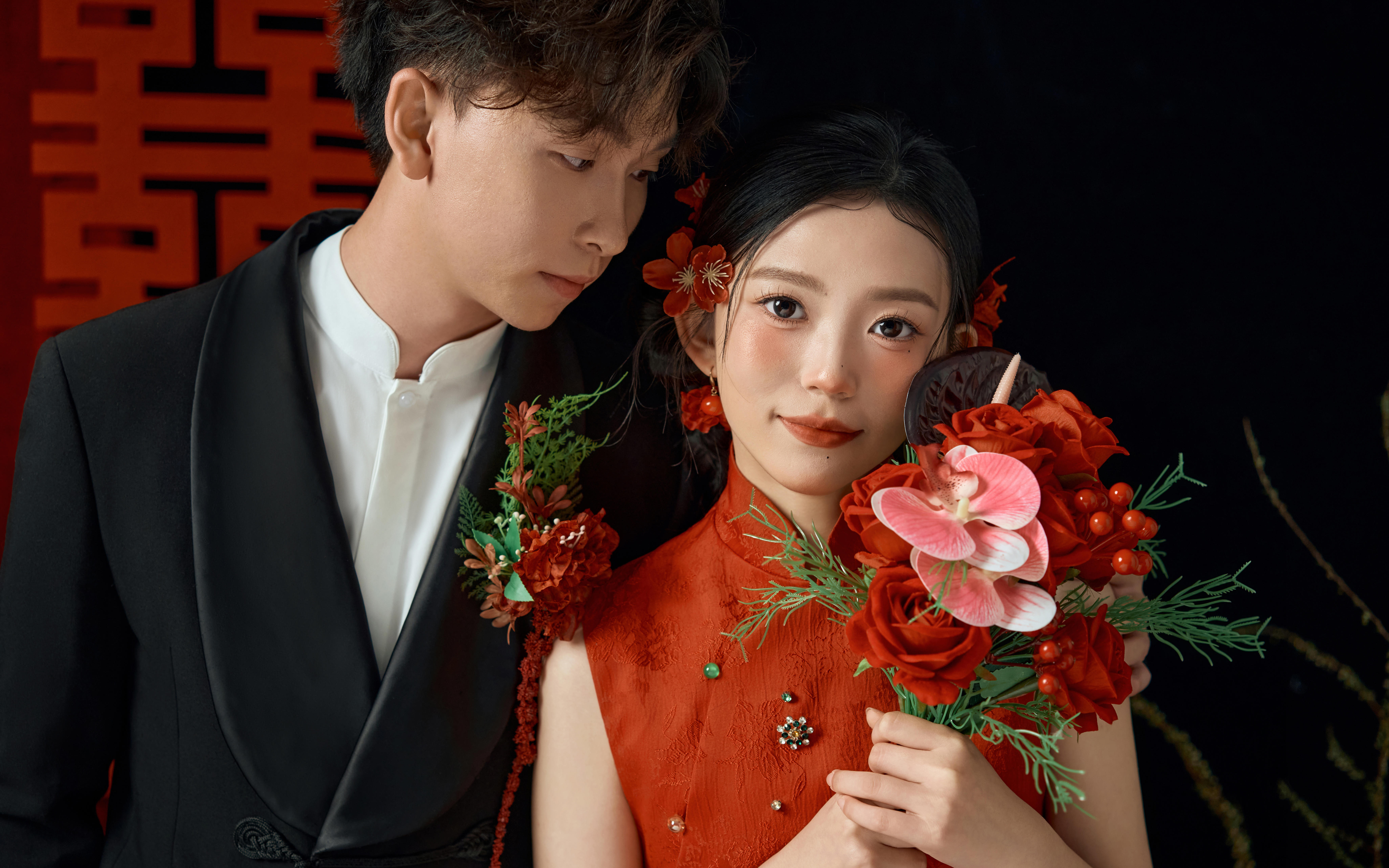 客片分享【东方红调】新中式婚纱照