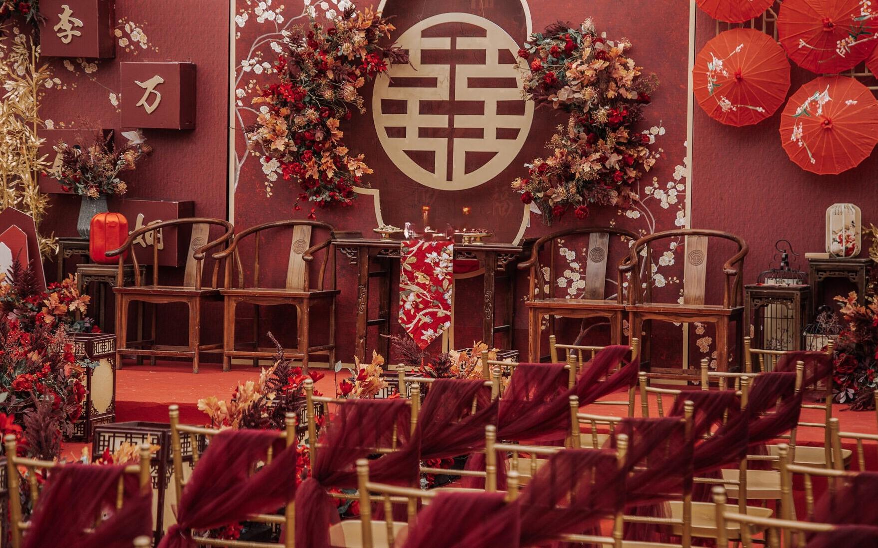 【金铂爵】户外中式婚礼案例