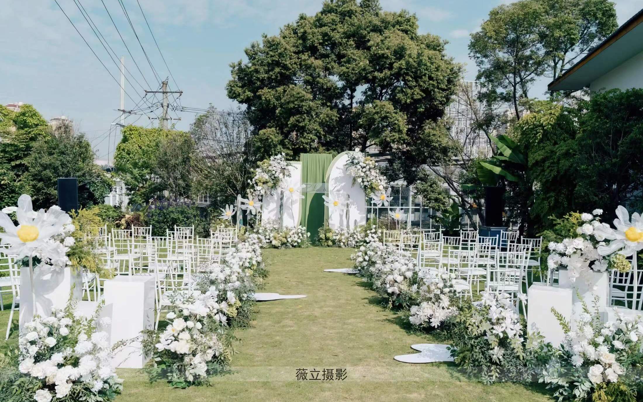 薇立摄影  户外韩式婚礼 