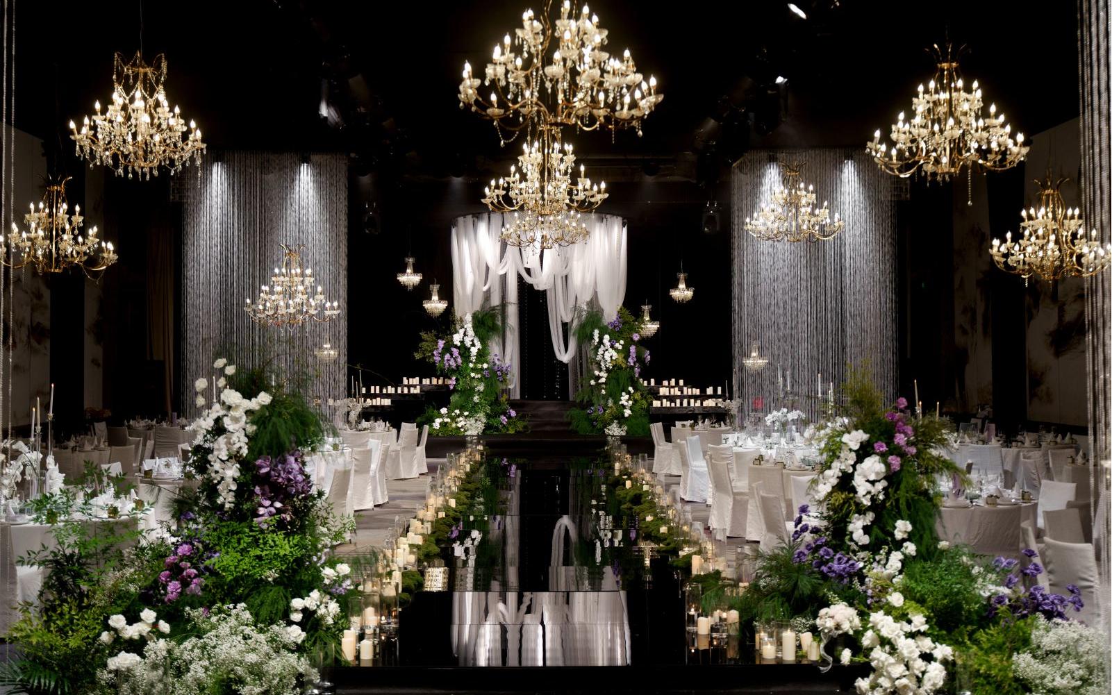 蓝戒指婚礼--韩式婚礼--鎏光森屿