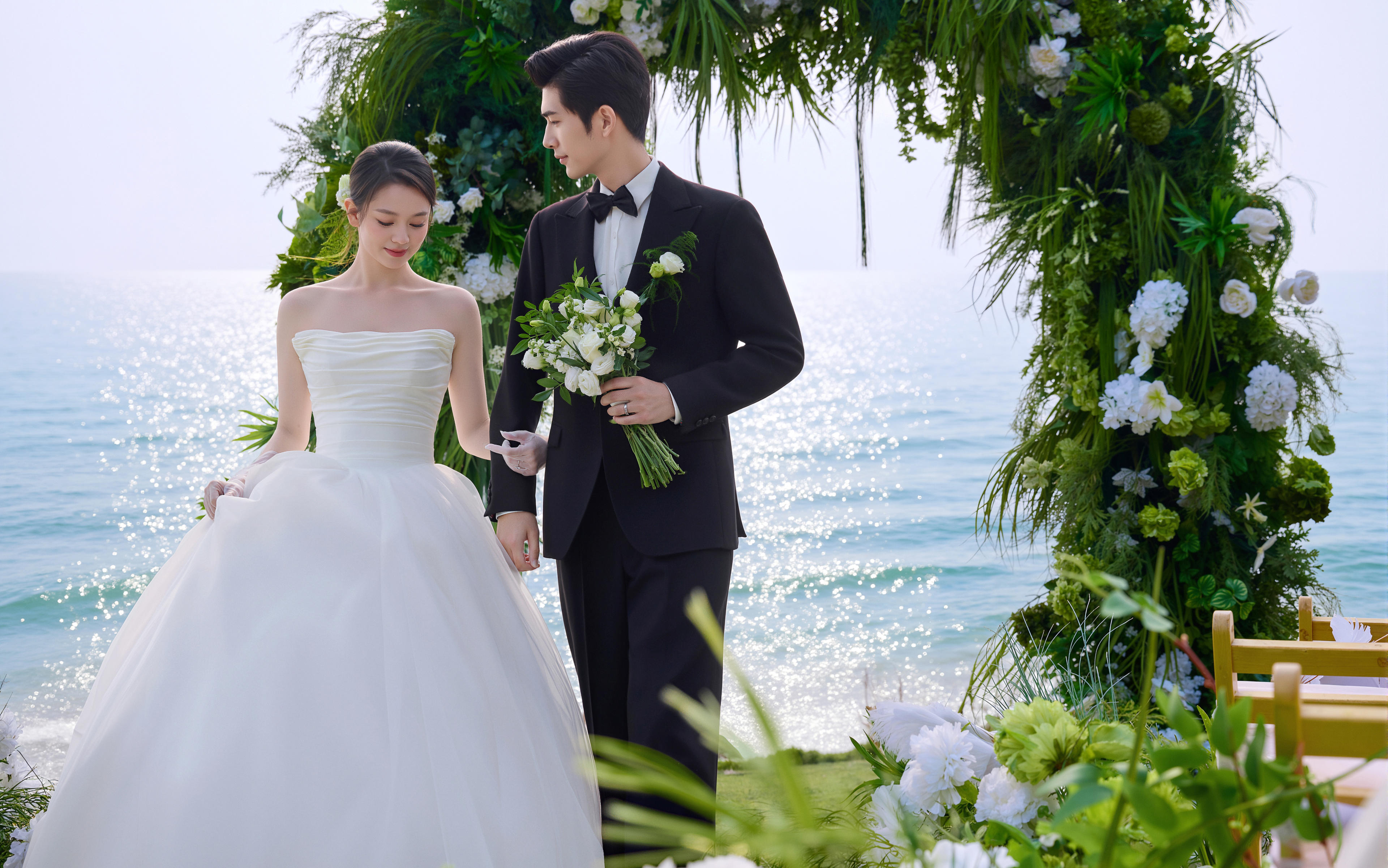 目的地婚礼 海边仪式感