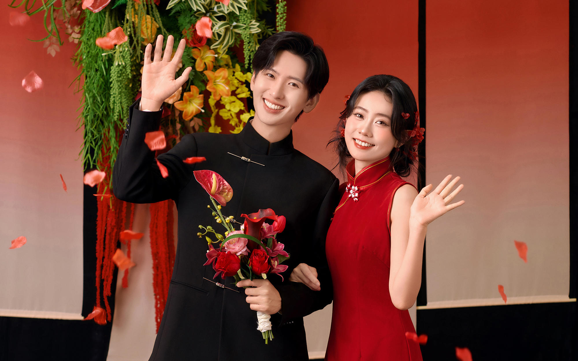 【米兰婚纱】中式旗袍喜嫁婚纱照