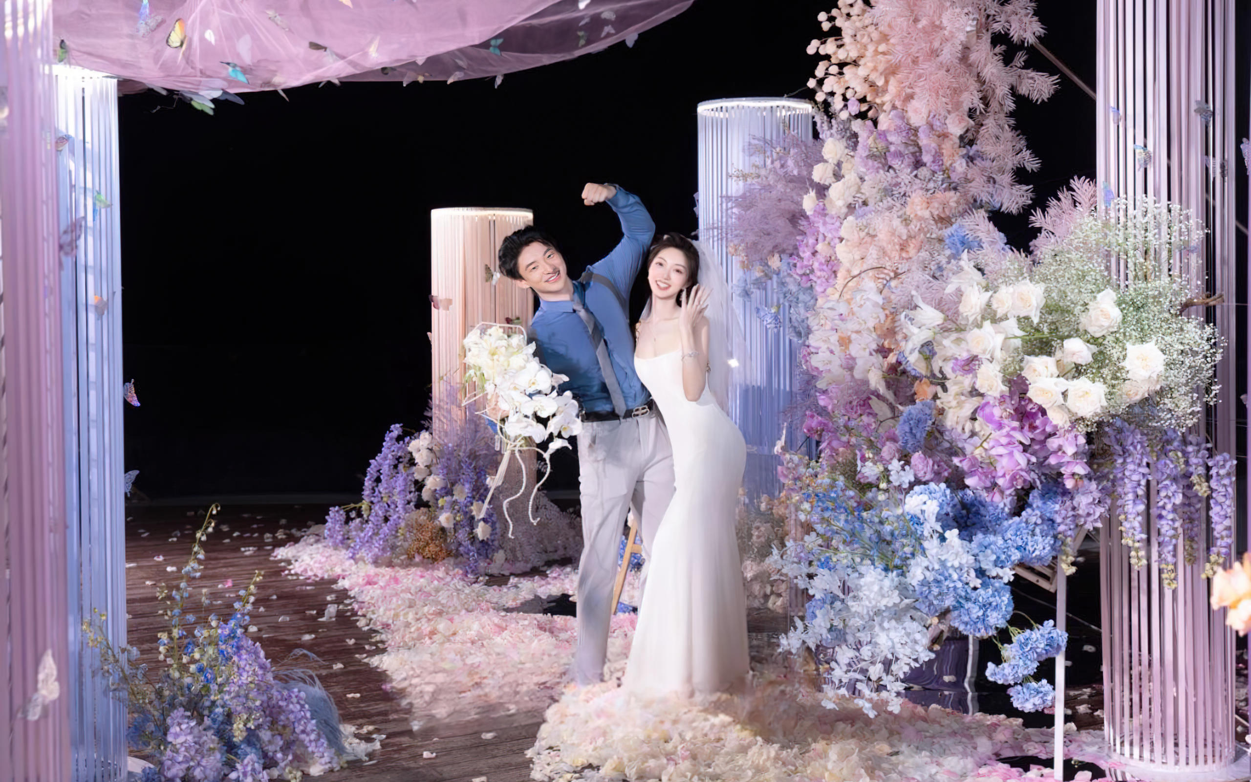 紅龍魚求婚圖片18