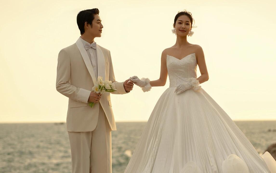 【礁石海景婚紗照】