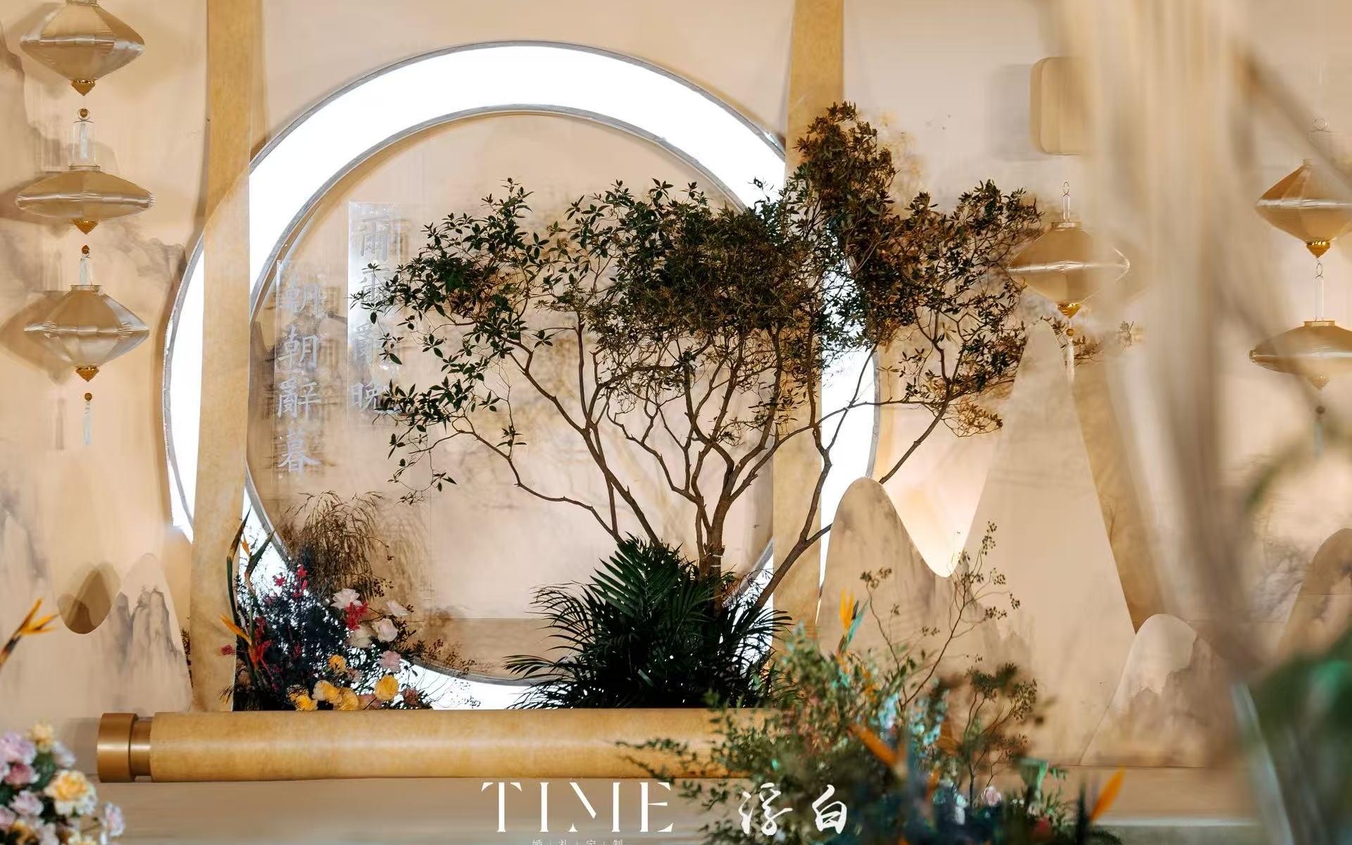 江南烟雨为聘，我的香槟色中式婚礼美到窒息