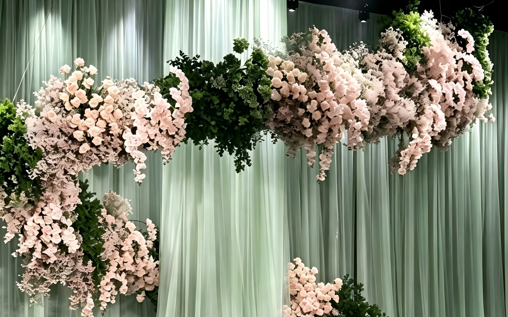 《薄荷奶绿・粉雾花园》