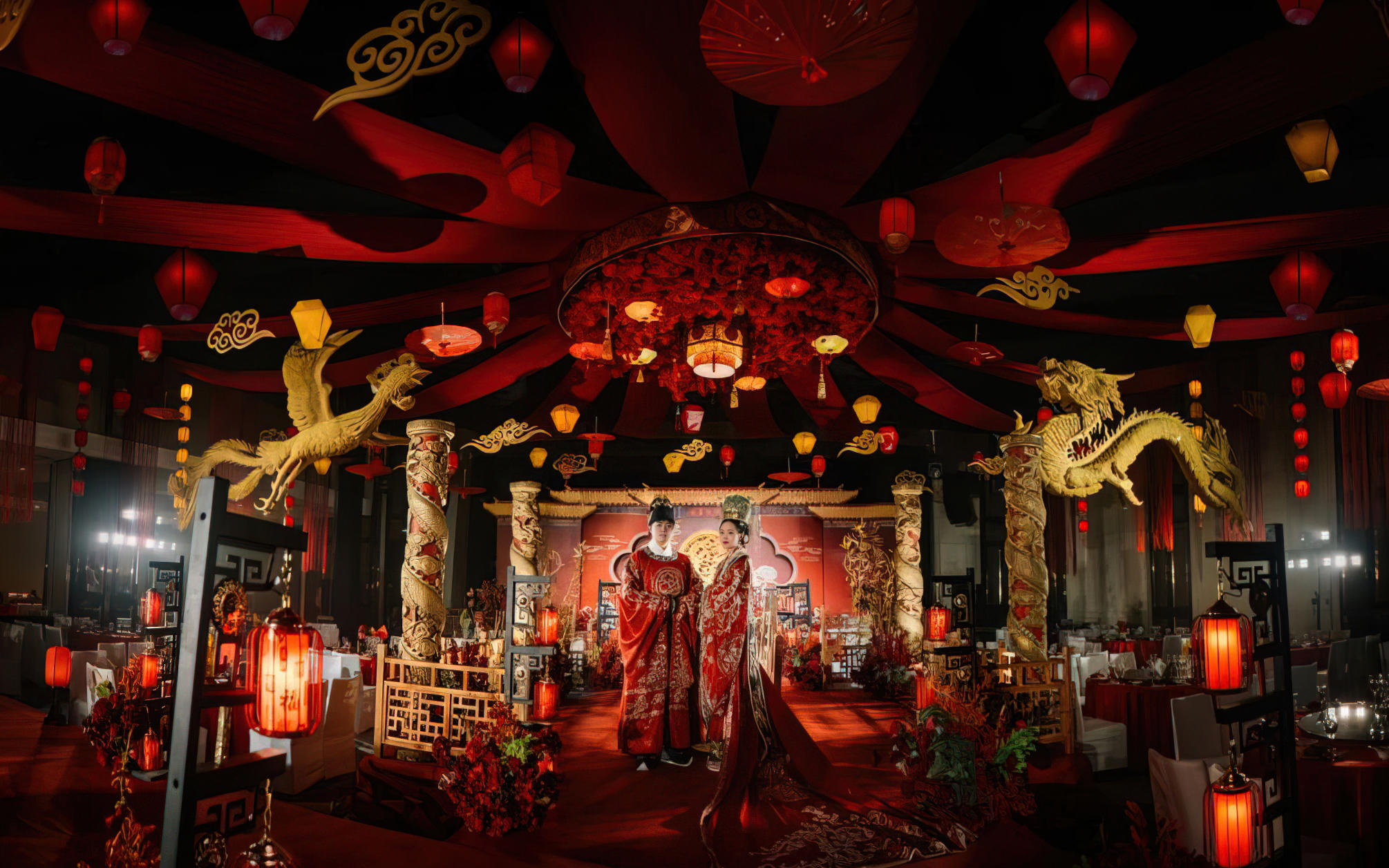 华美中式婚典，礼序传承东方意蕴