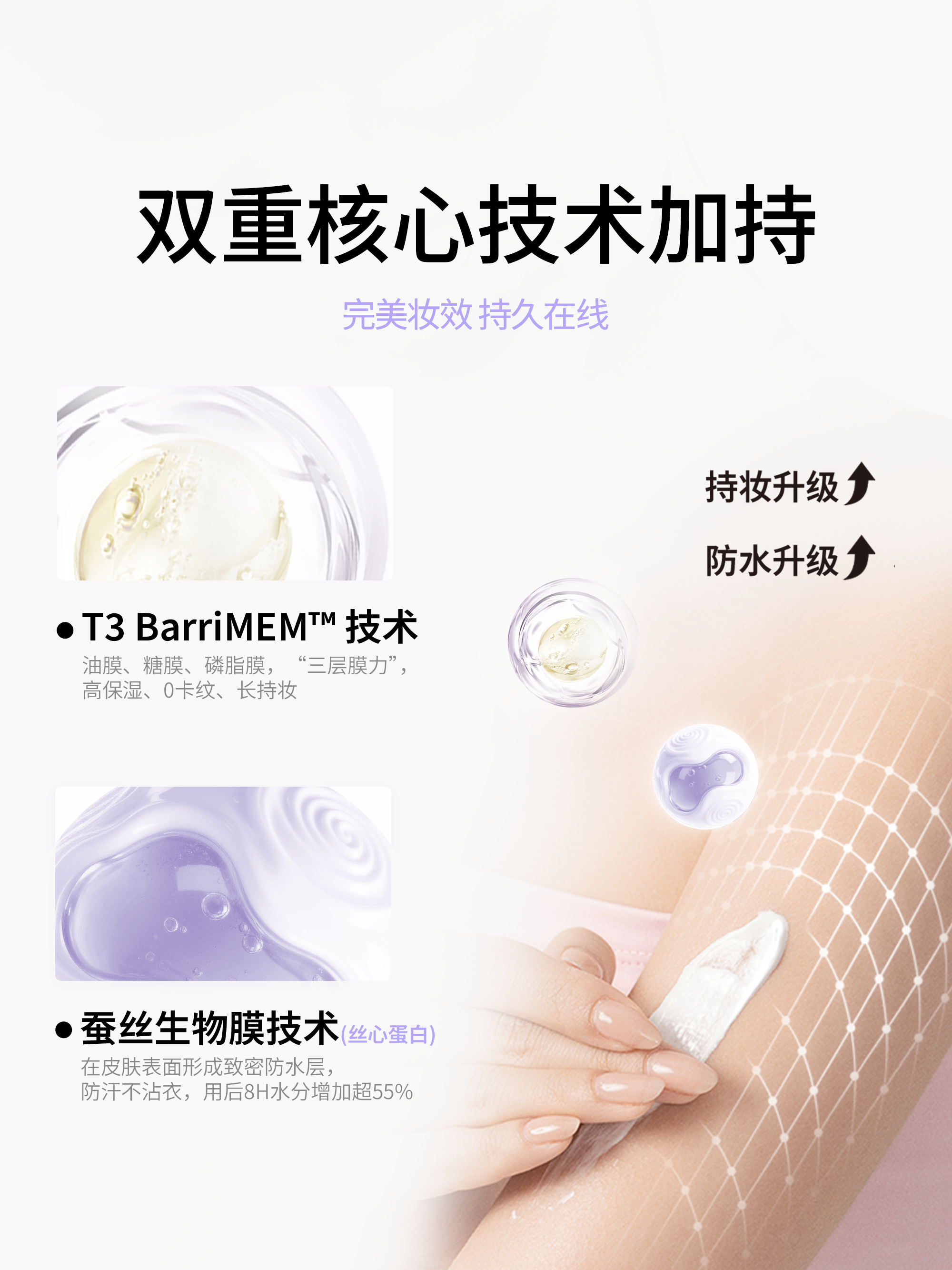 木子言身体素颜霜·自然提亮不假白防水持久免卸