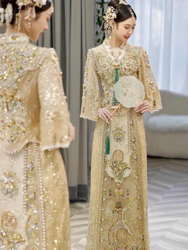 定制款婚纱+跟妆