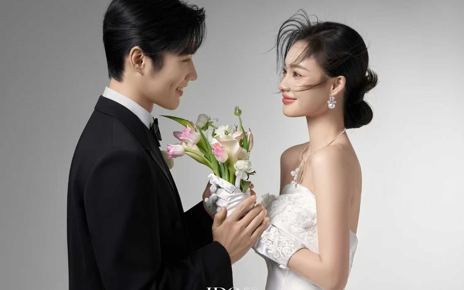 韓式簡約｜室內婚紗照的溫柔敘事