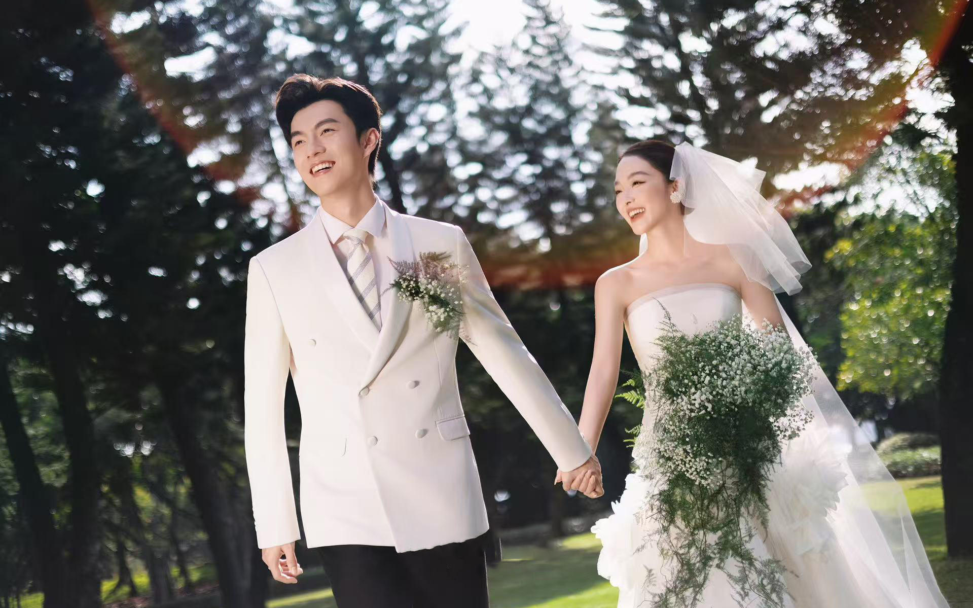 超浪漫的草坪婚礼