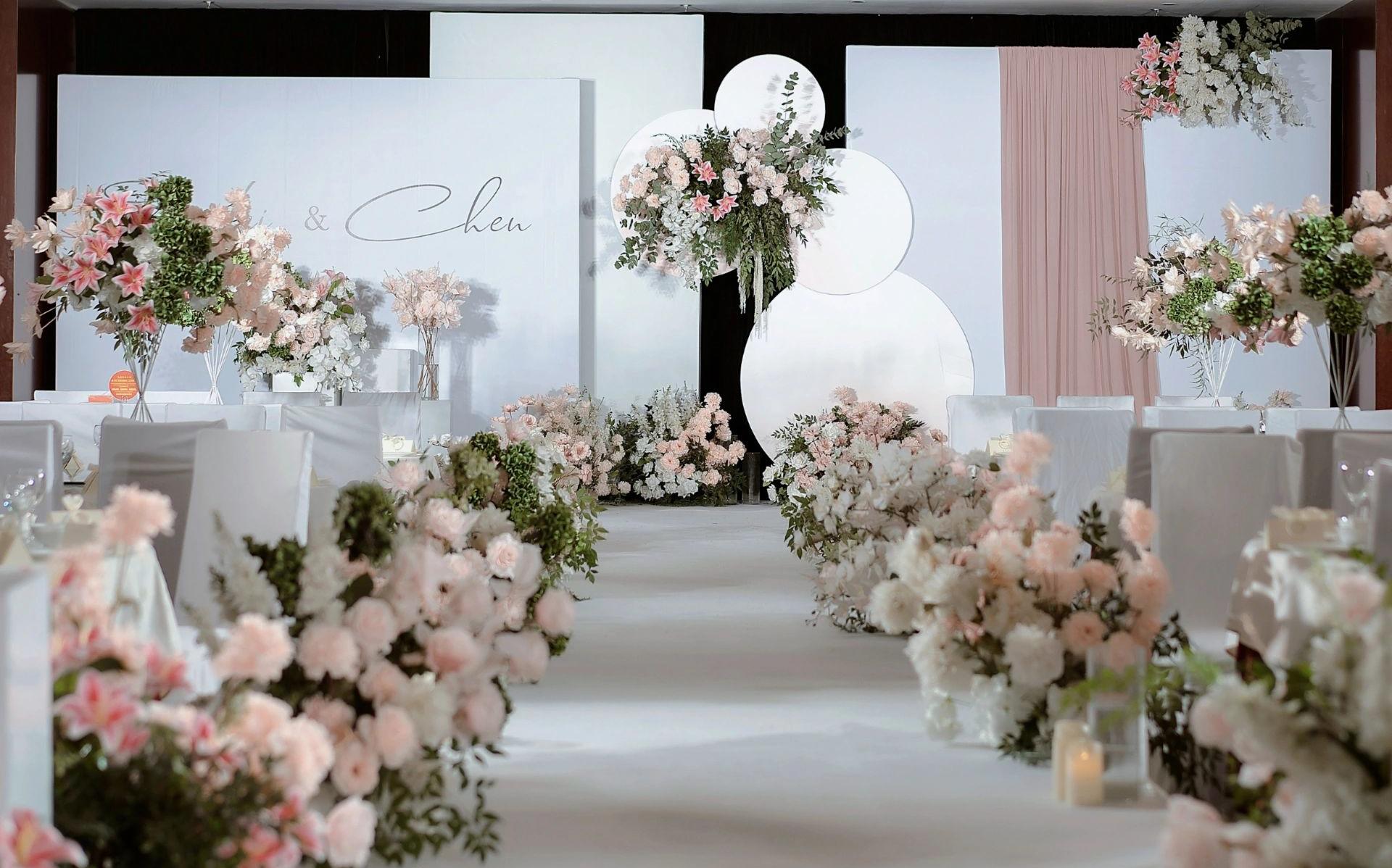 【樂嫁婚禮】咸寧婚慶咸寧婚禮策劃復(fù)古粉室內(nèi)婚禮