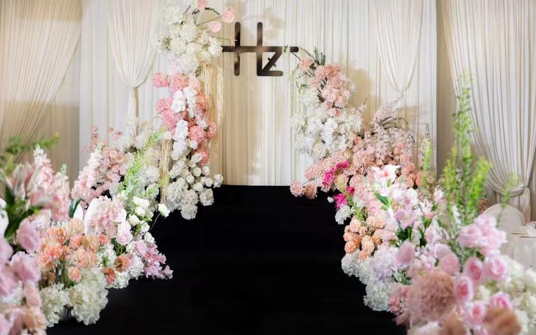 粉色小众小预算婚礼【金玫瑰婚礼策划】