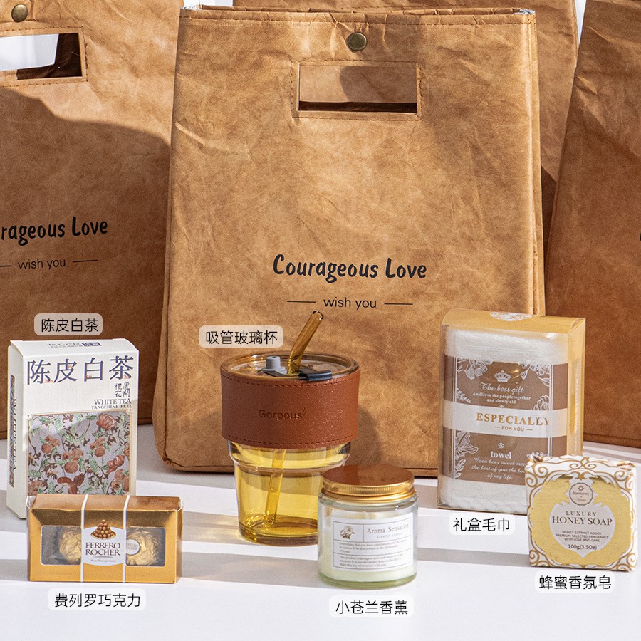 杜邦紙手提袋伴郎高端商務(wù)伴手禮 