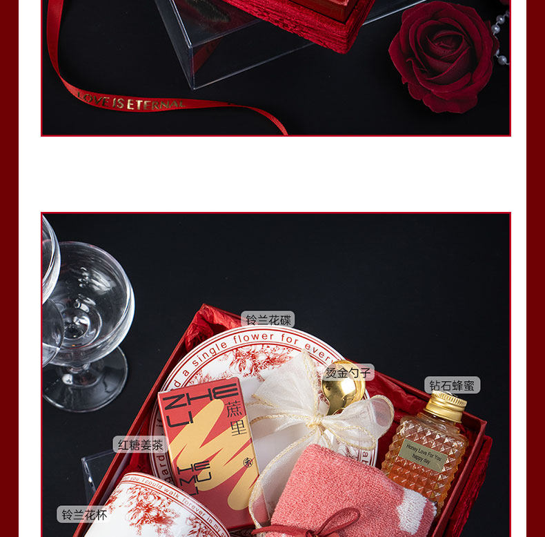 亞克力禮盒伴娘伴手禮 女結(jié)婚送姐妹團禮物高檔實用回禮