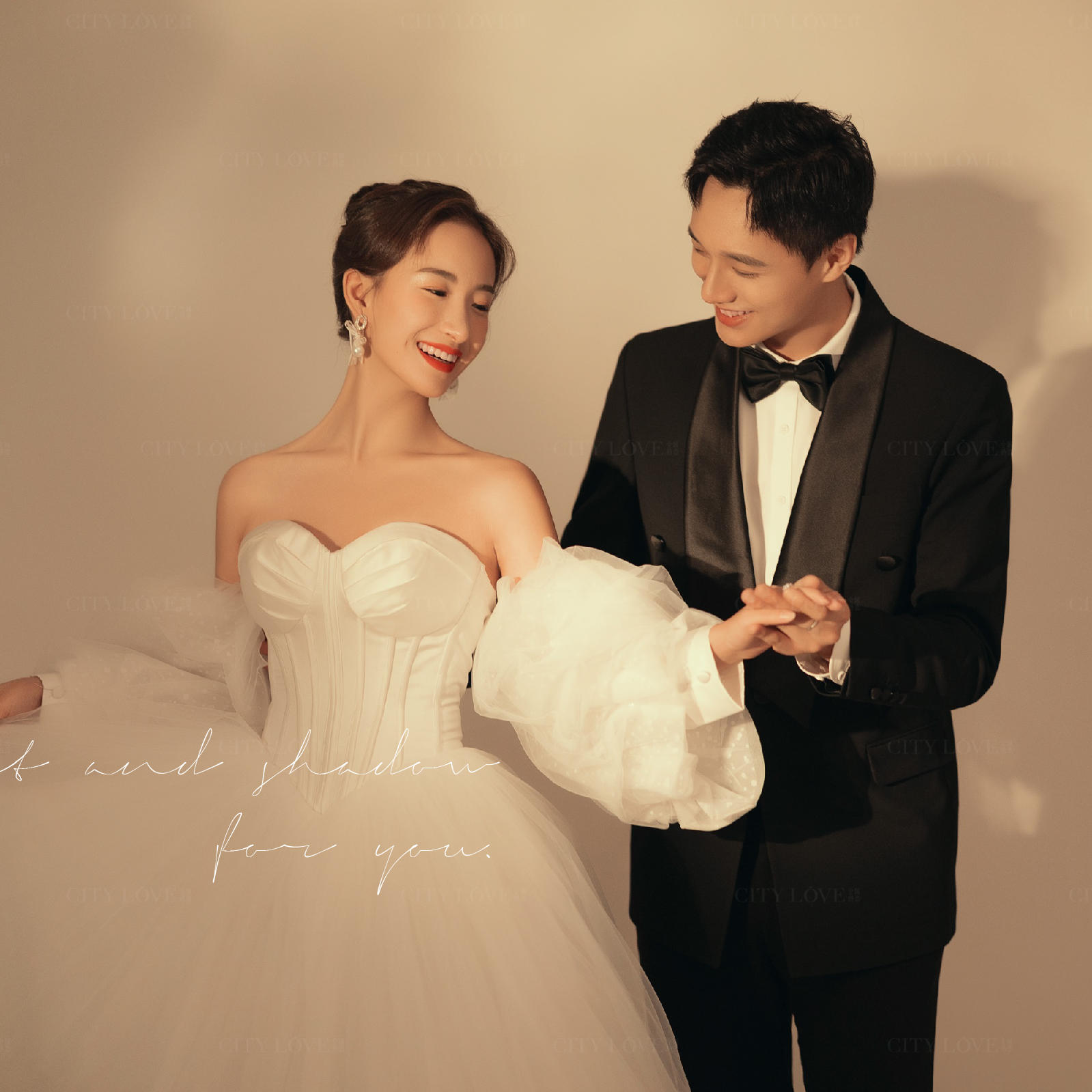 室内光影婚纱照——光影交响曲