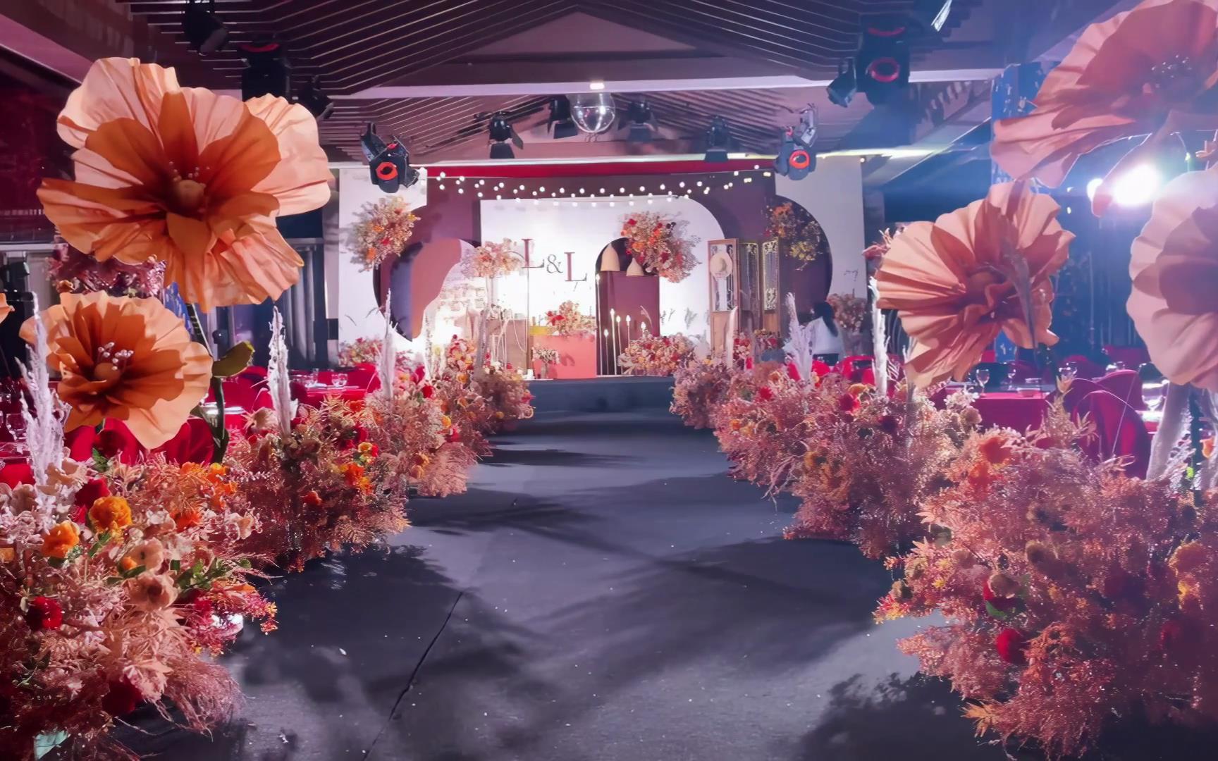 【腾飞婚礼专属策划】奥德乐五楼婚礼现场 