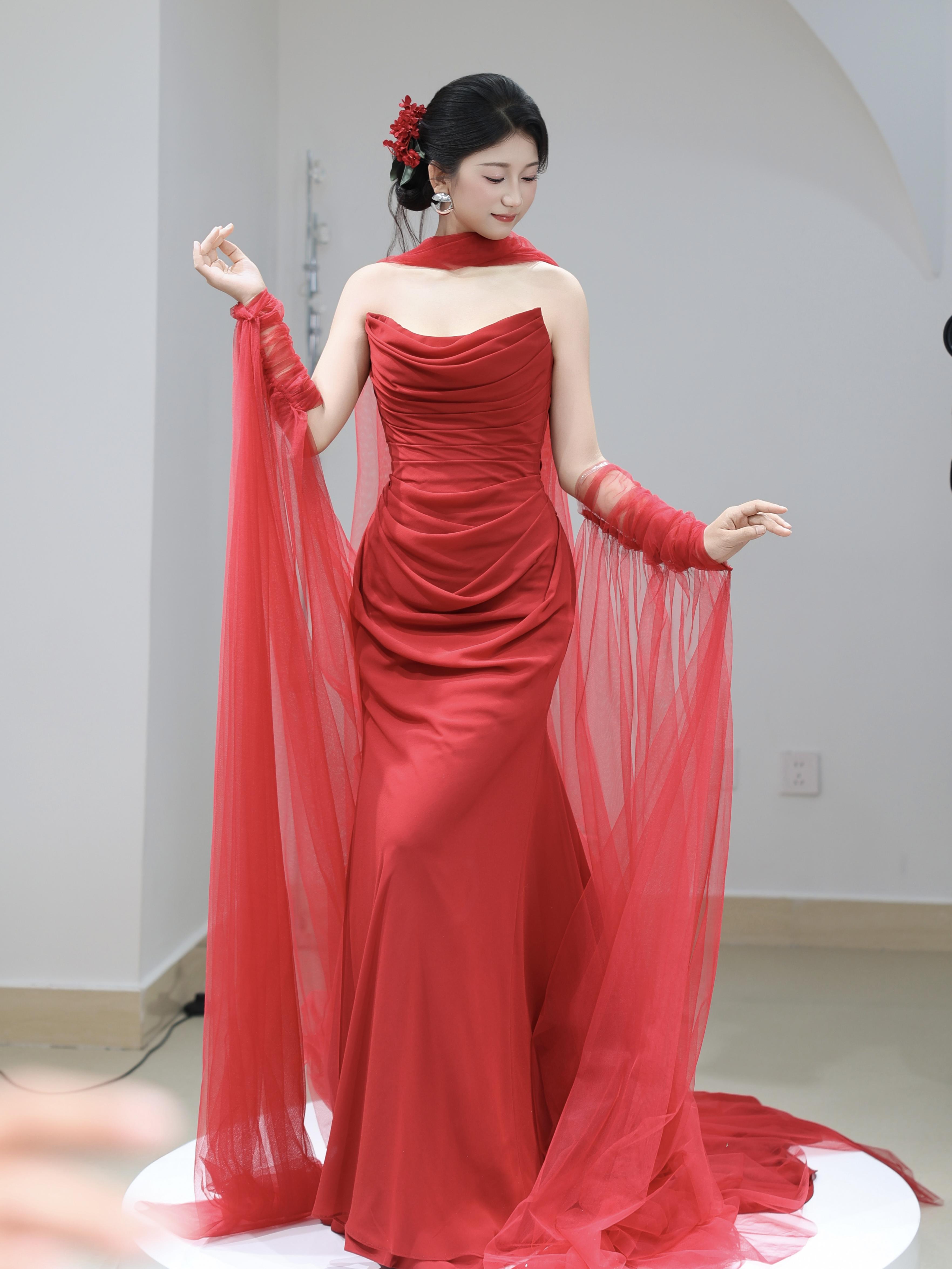 【白芷婚纱】高级感敬酒造型