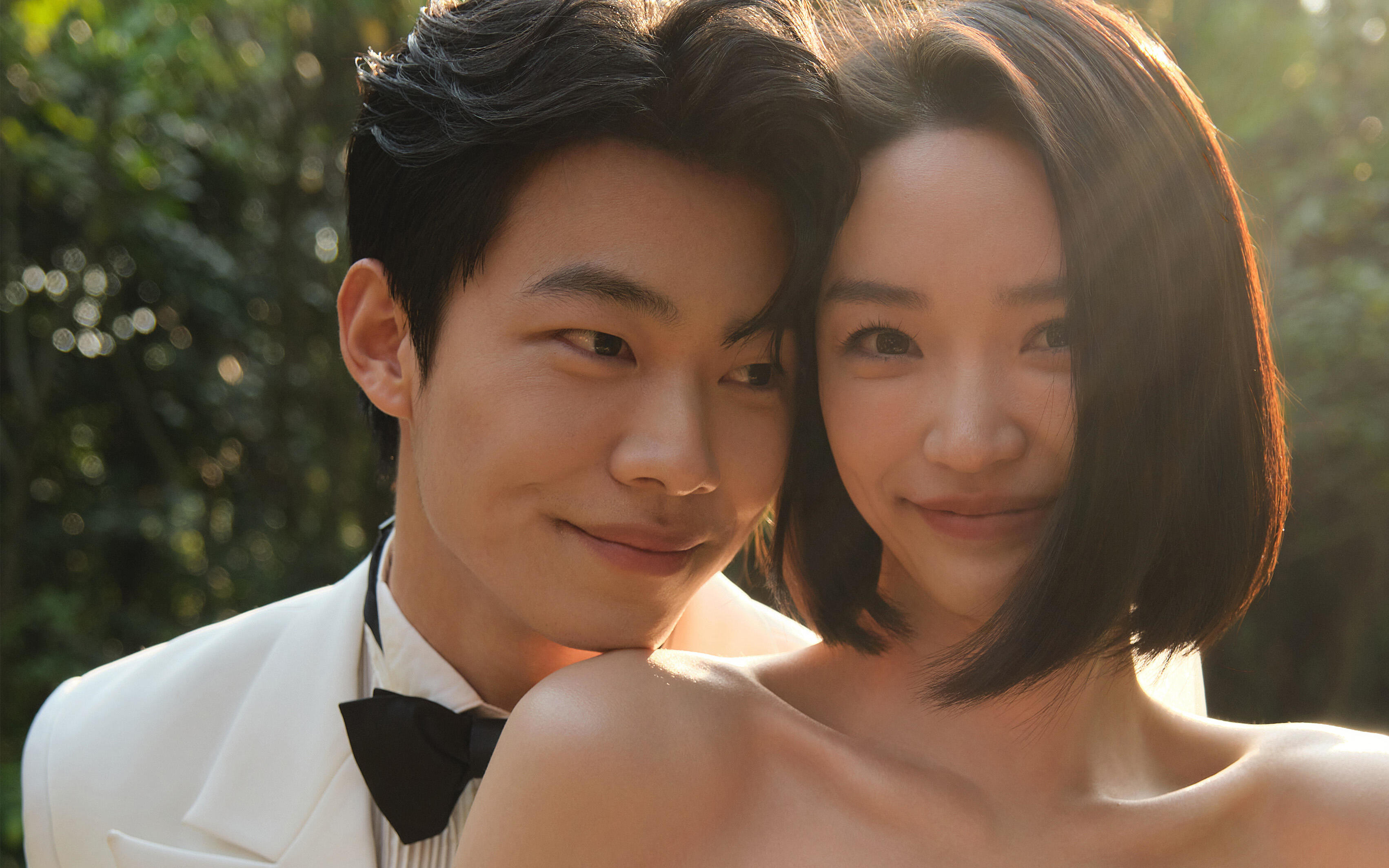 果味撞色婚禮??初戀感爆棚的森系婚紗照