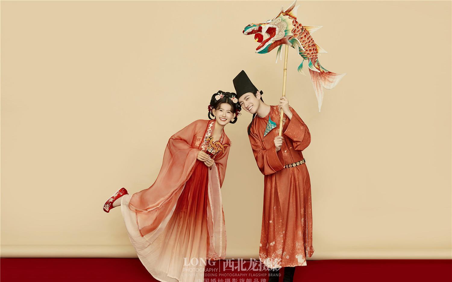 【西北龙摄影】火爆出圈的唐装汉服婚纱照