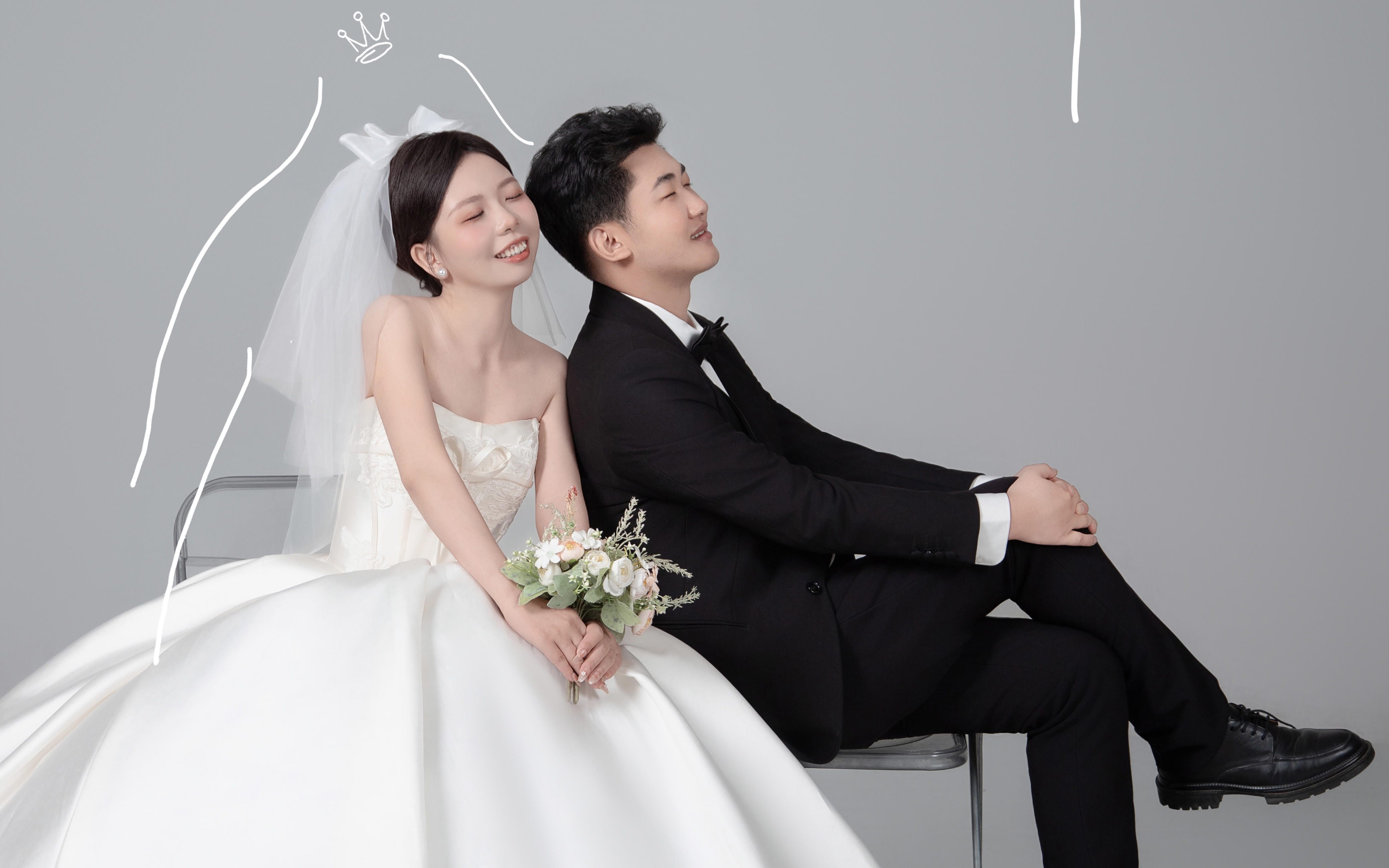 糟糕心動(dòng)啦??理想中的極簡風(fēng)婚紗照