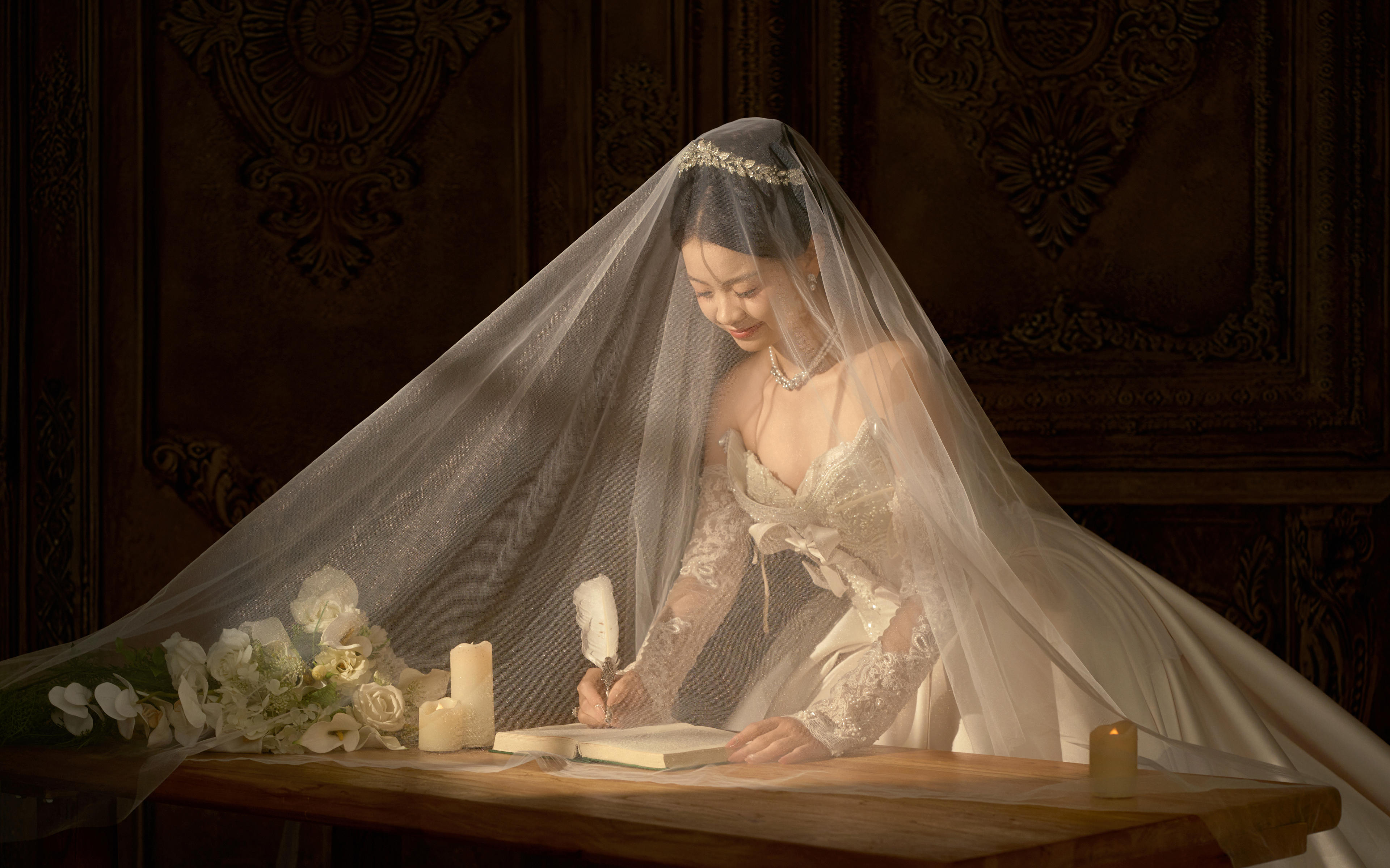 宫廷风主纱美到心颤~