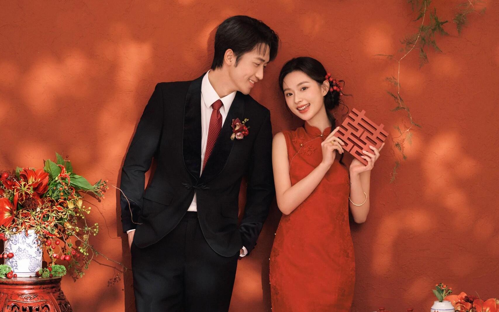 我攤牌了，新中式喜嫁婚紗照能讓我磕一輩子