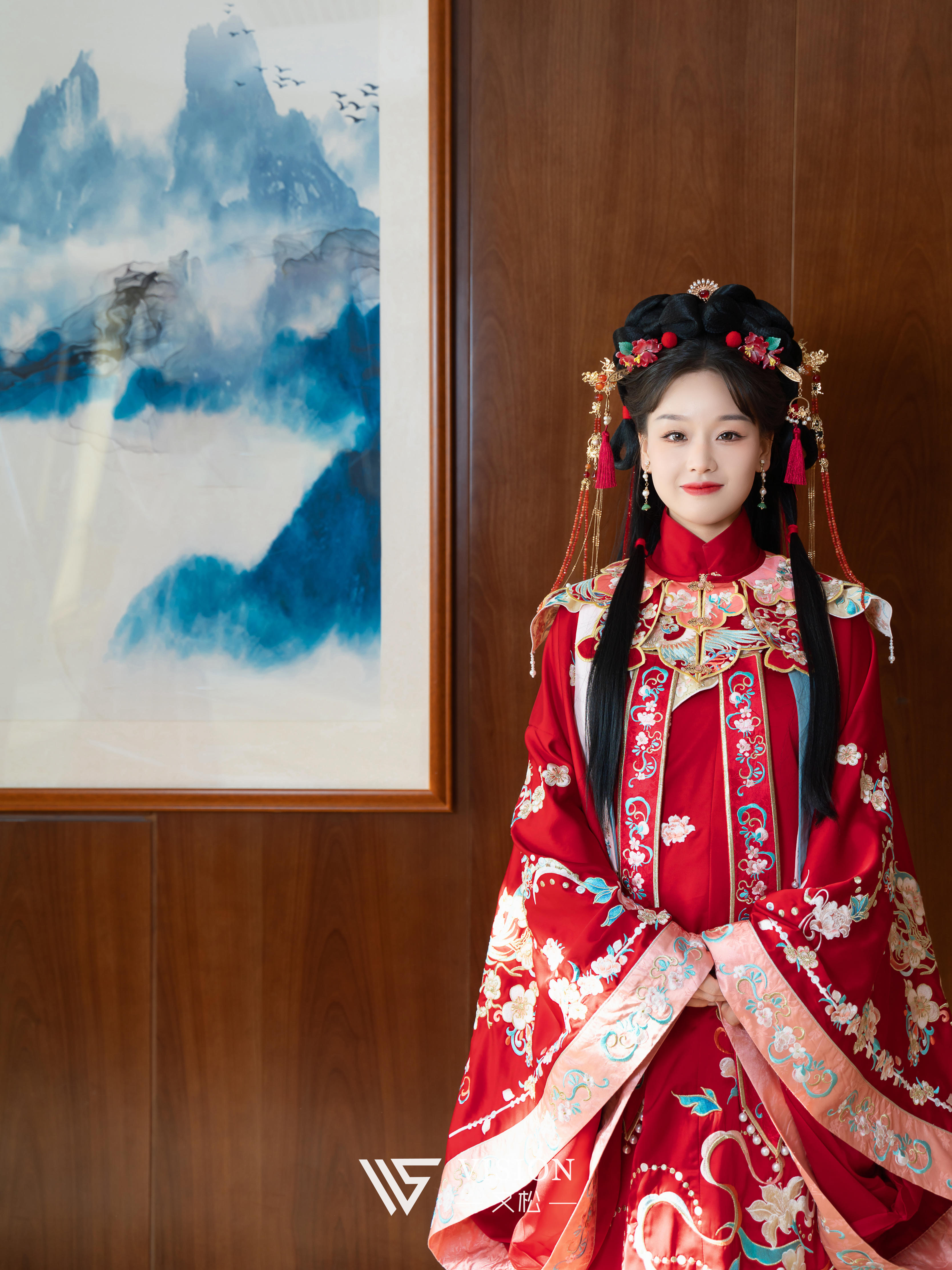 明艷高貴的中式秀禾服鞋永遠讓人心動