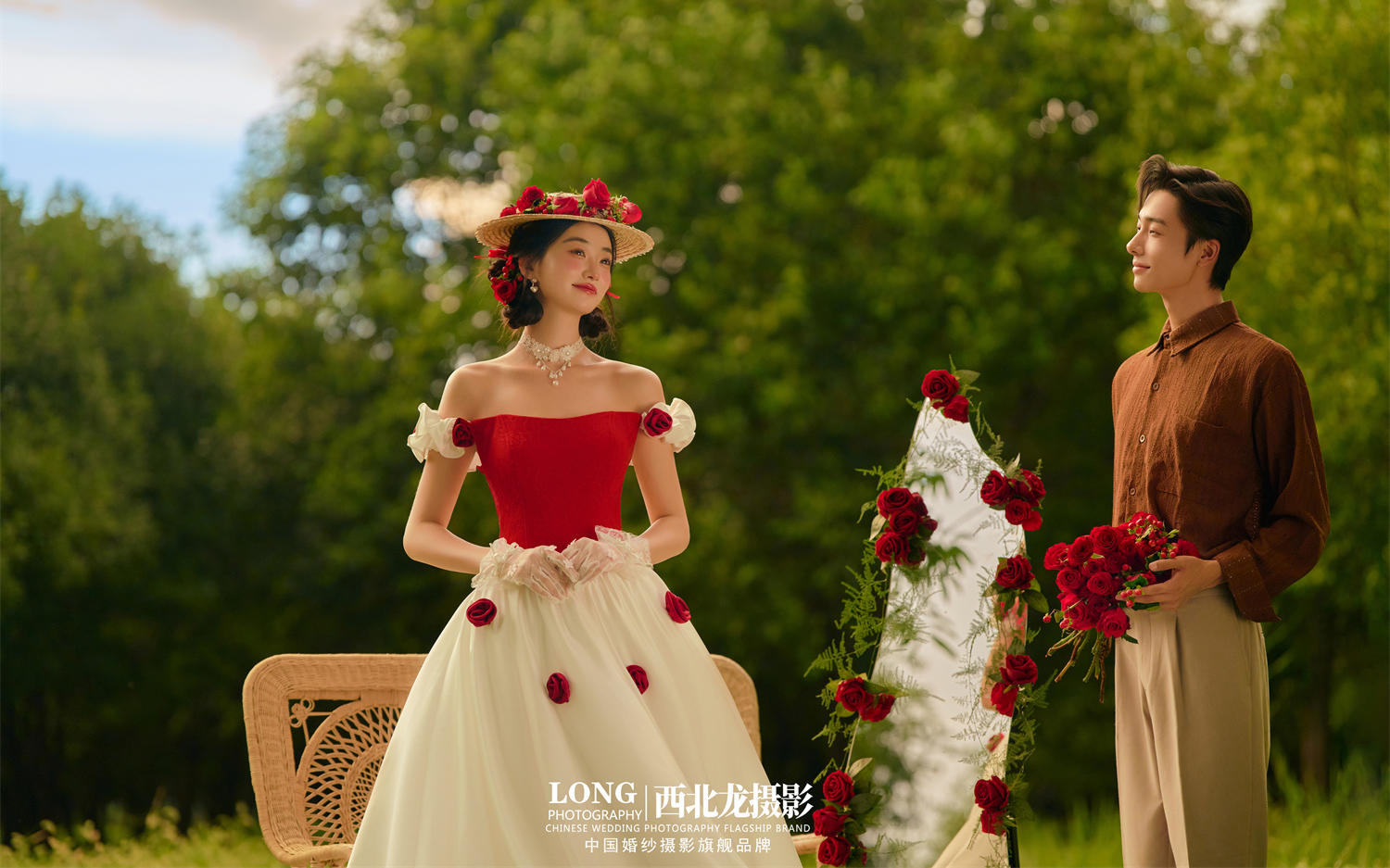 陷入浪漫陷阱??法式田園風婚紗照???美如畫~