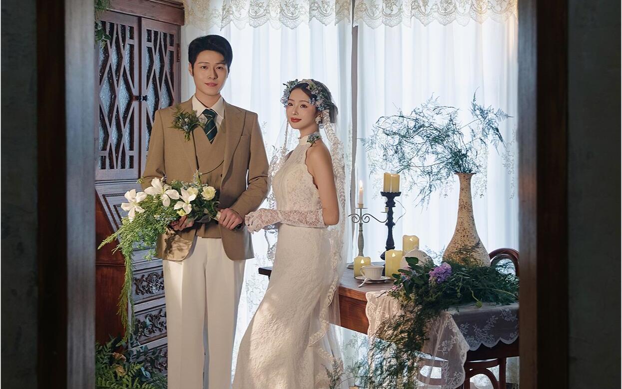 美到哭的花房夢境 法式婚紗照太著迷啦