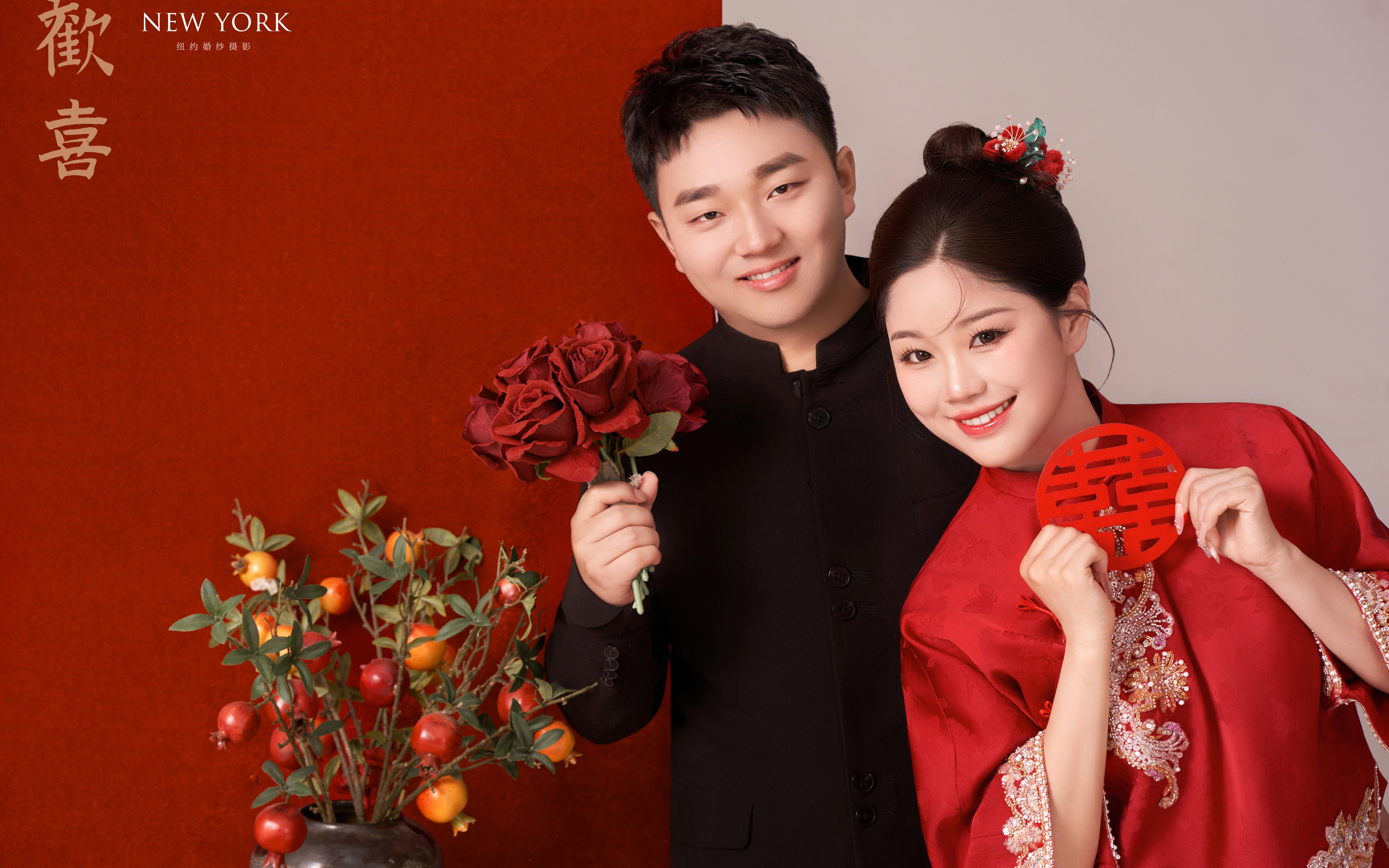 被上万人戳的喜嫁婚纱照心太好看了吧