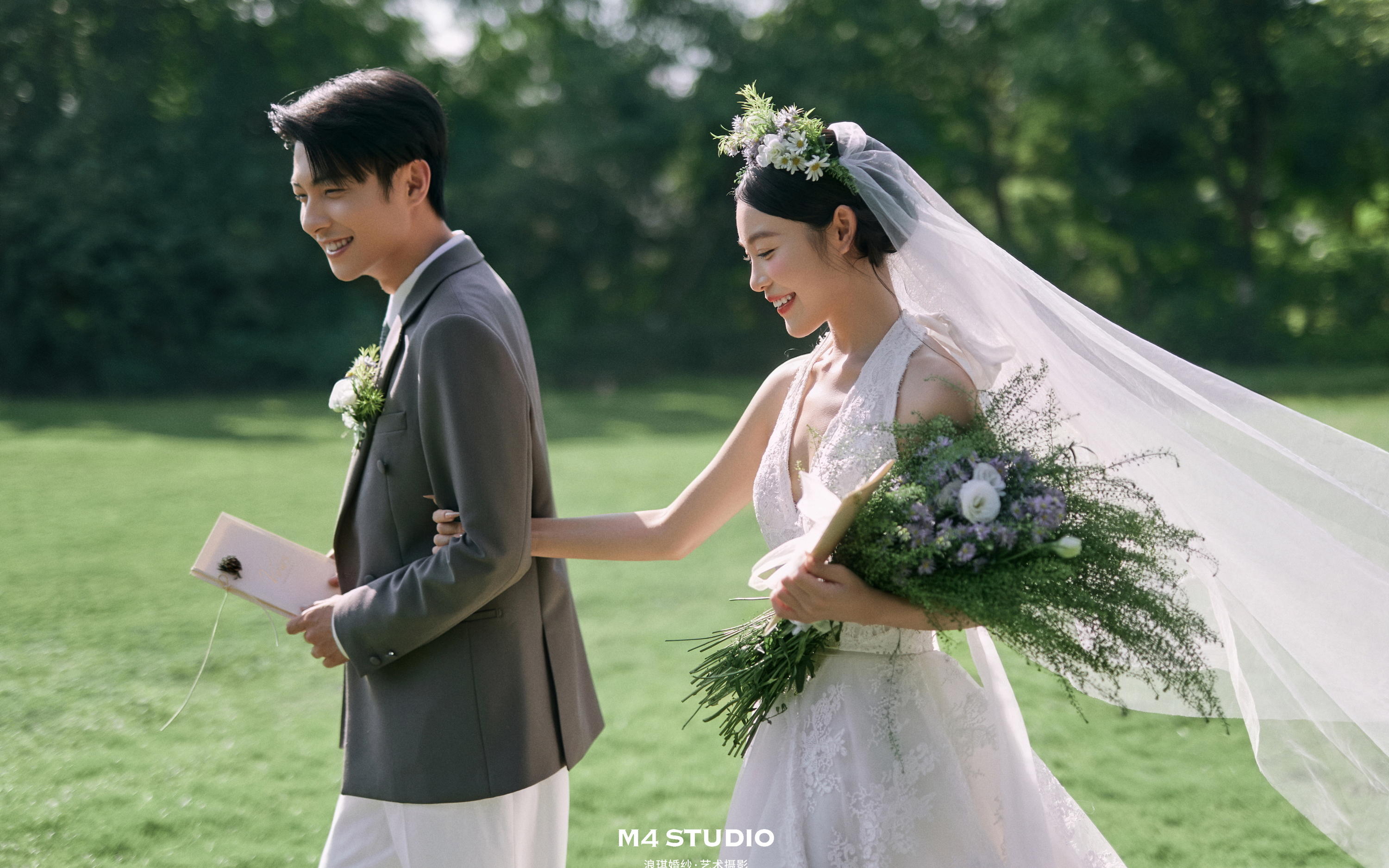 阳光森系婚纱照