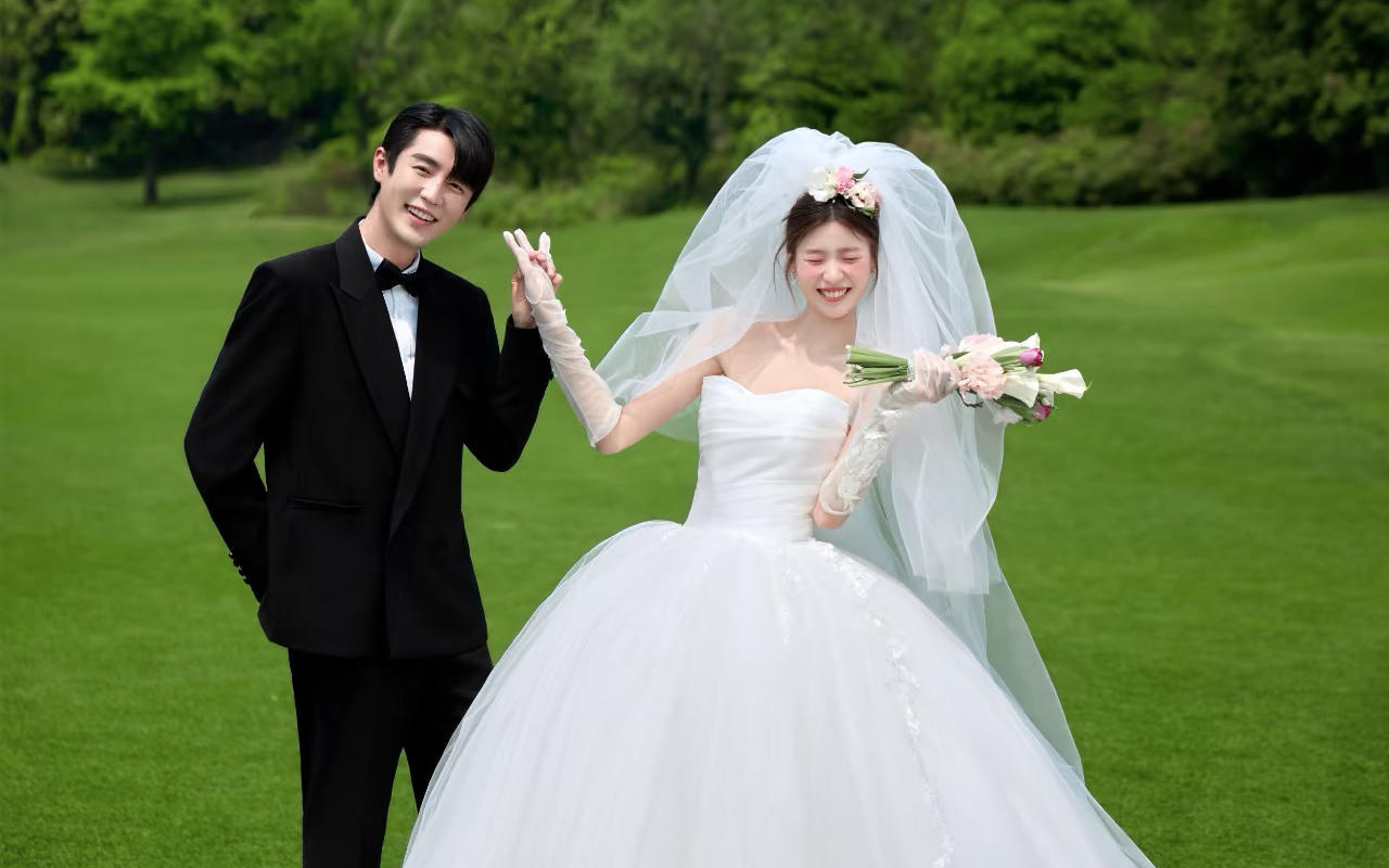 【優(yōu)格】閉眼入！簡約韓式草坪婚紗照