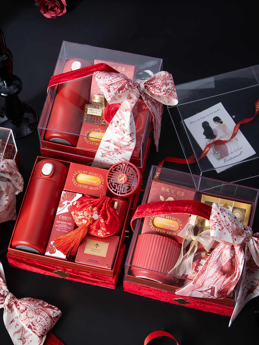 亞克力禮盒伴娘伴手禮 女結(jié)婚送姐妹團(tuán)禮物高檔實用回禮