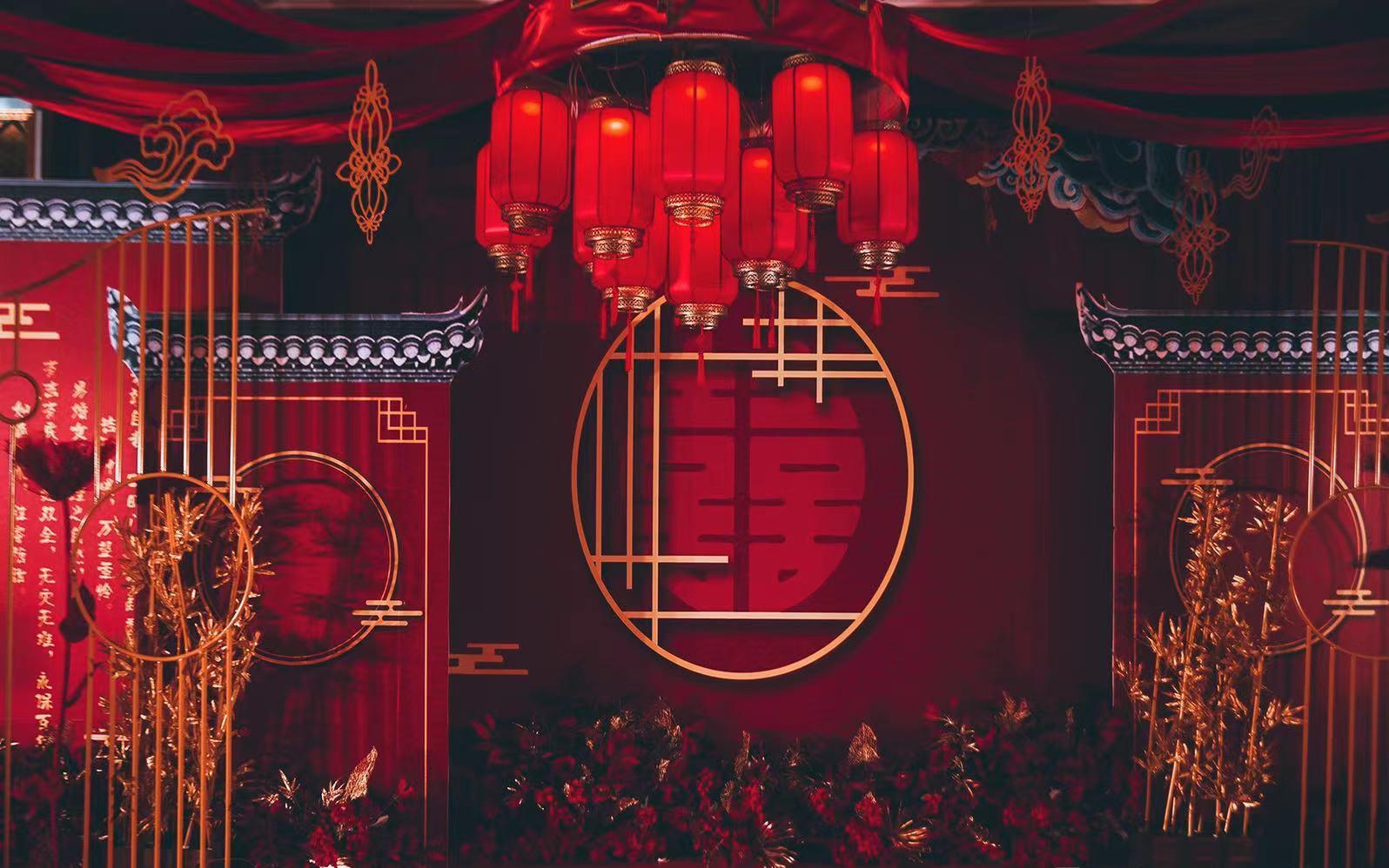 中式婚礼（含四大金刚和现场布置）