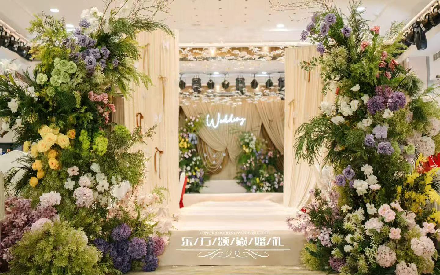 香槟色韩式婚礼8888-9999参考价