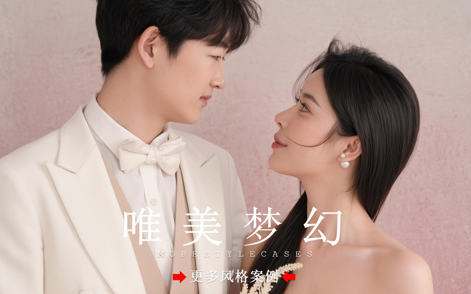 【皇后視覺】甜蜜來襲丨少女心爆棚的花神婚紗照