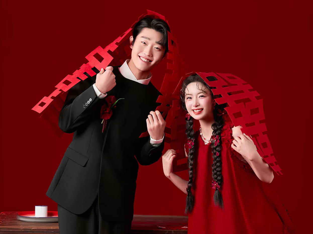 【优格】第一眼就爱上的喜嫁风婚纱照