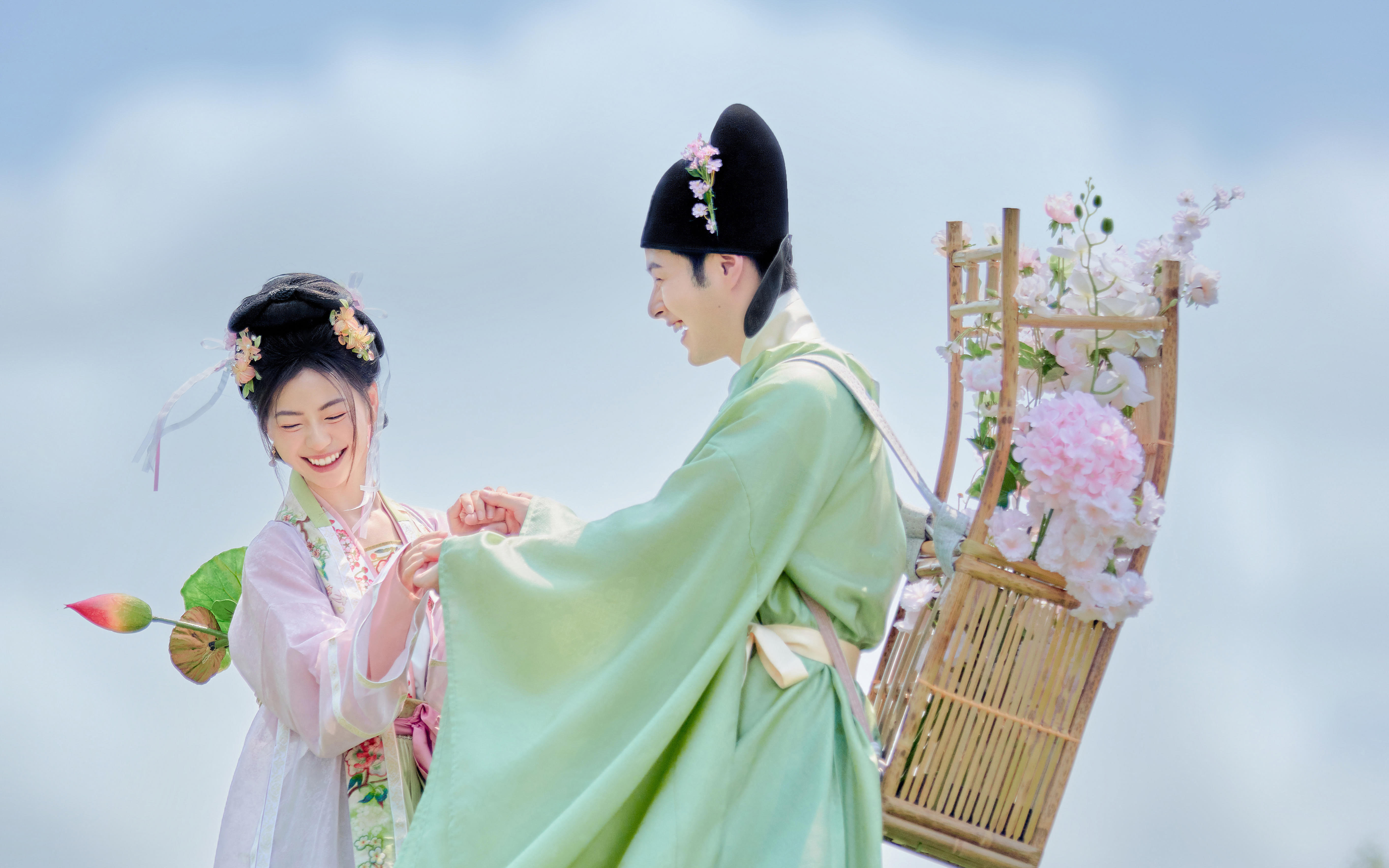 解锁小清新汉服婚纱照🎐俏皮又可爱