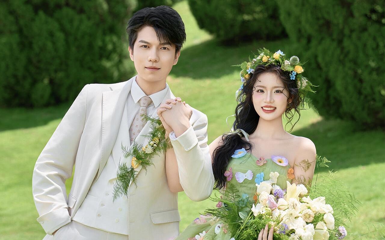 罗门婚纱绿精灵