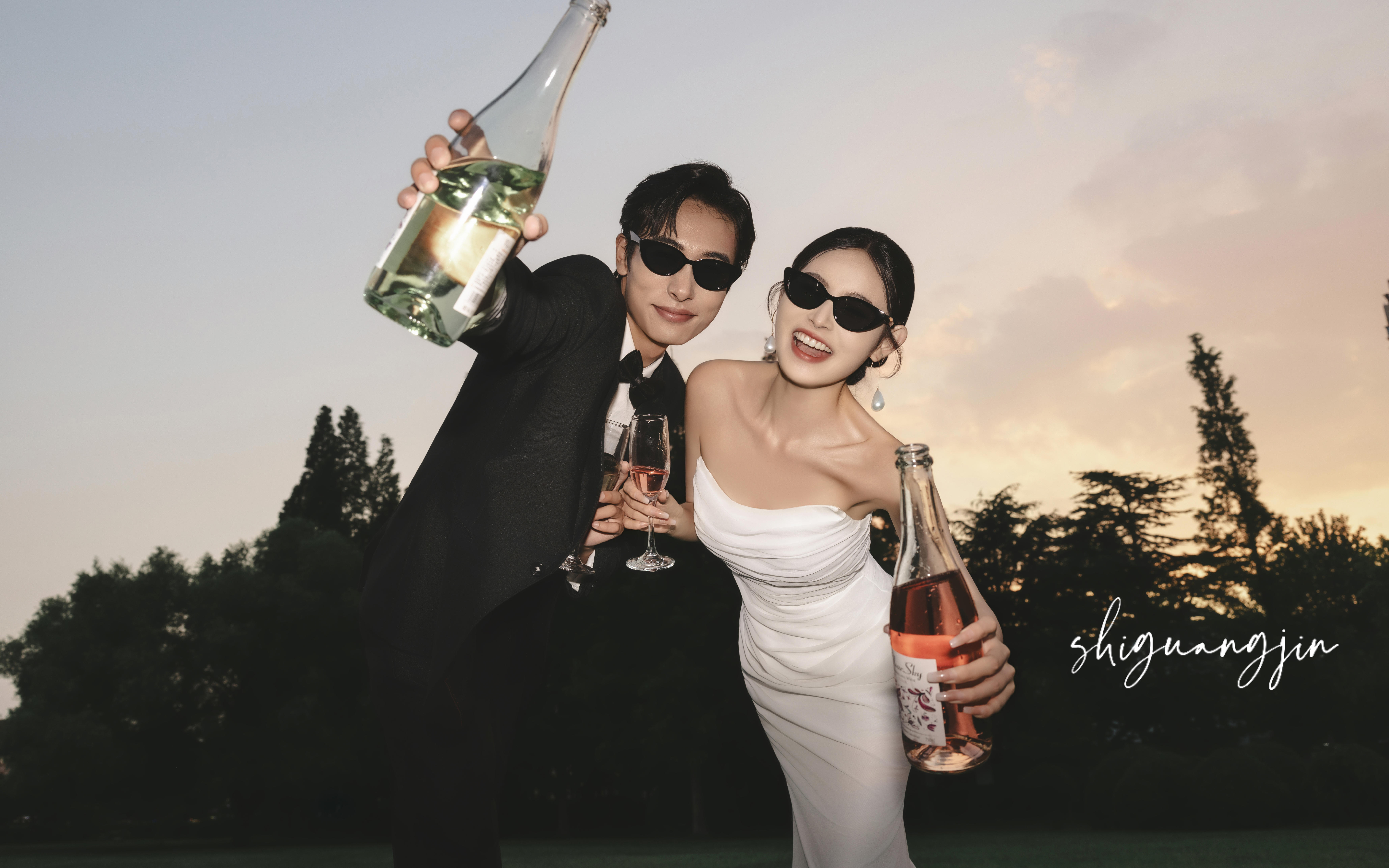 十光堇 | 生命力至上！會(huì)呼吸的森系草坪婚紗照