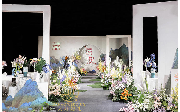 黎川百緣巢婚禮/新中式國風(fēng)/古典莊重水墨設(shè)計(jì)